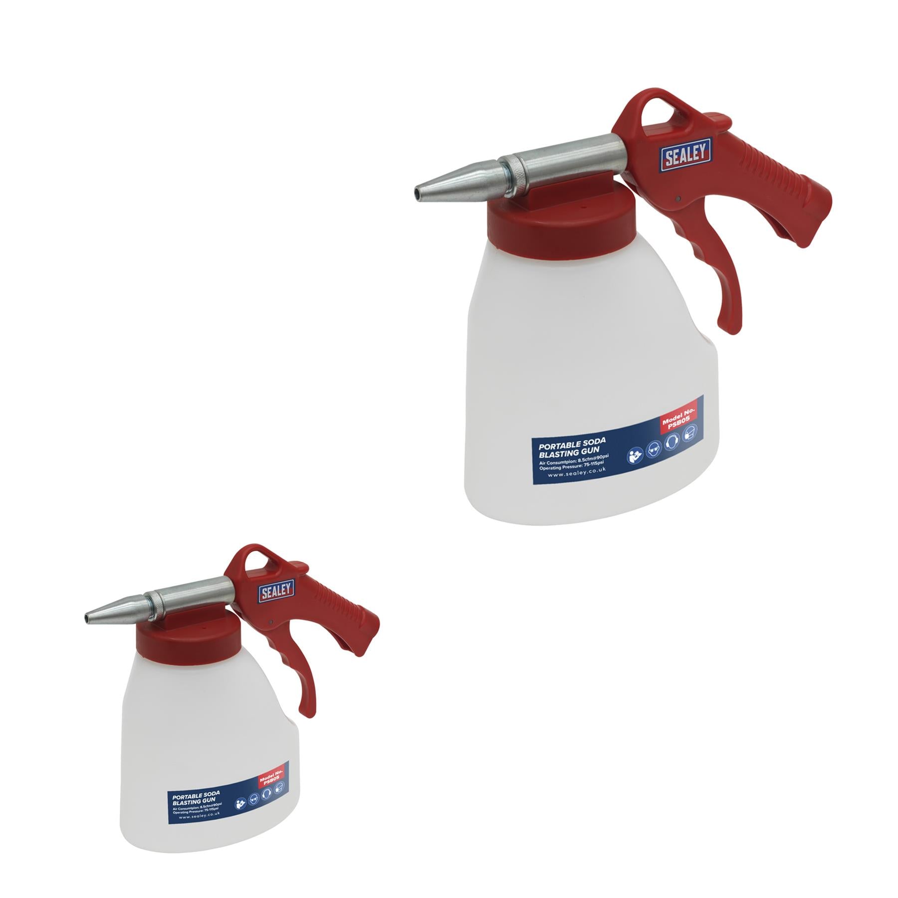 Sealey Portable Soda Blasting Gun