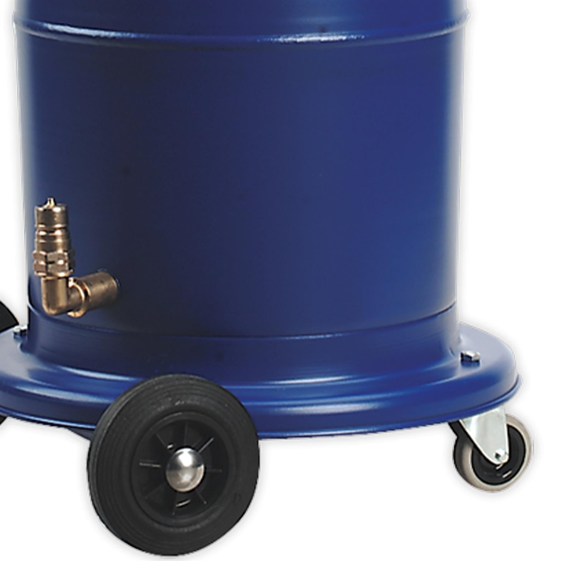 Sealey Mobile Oil Drainer 75L Pump Away