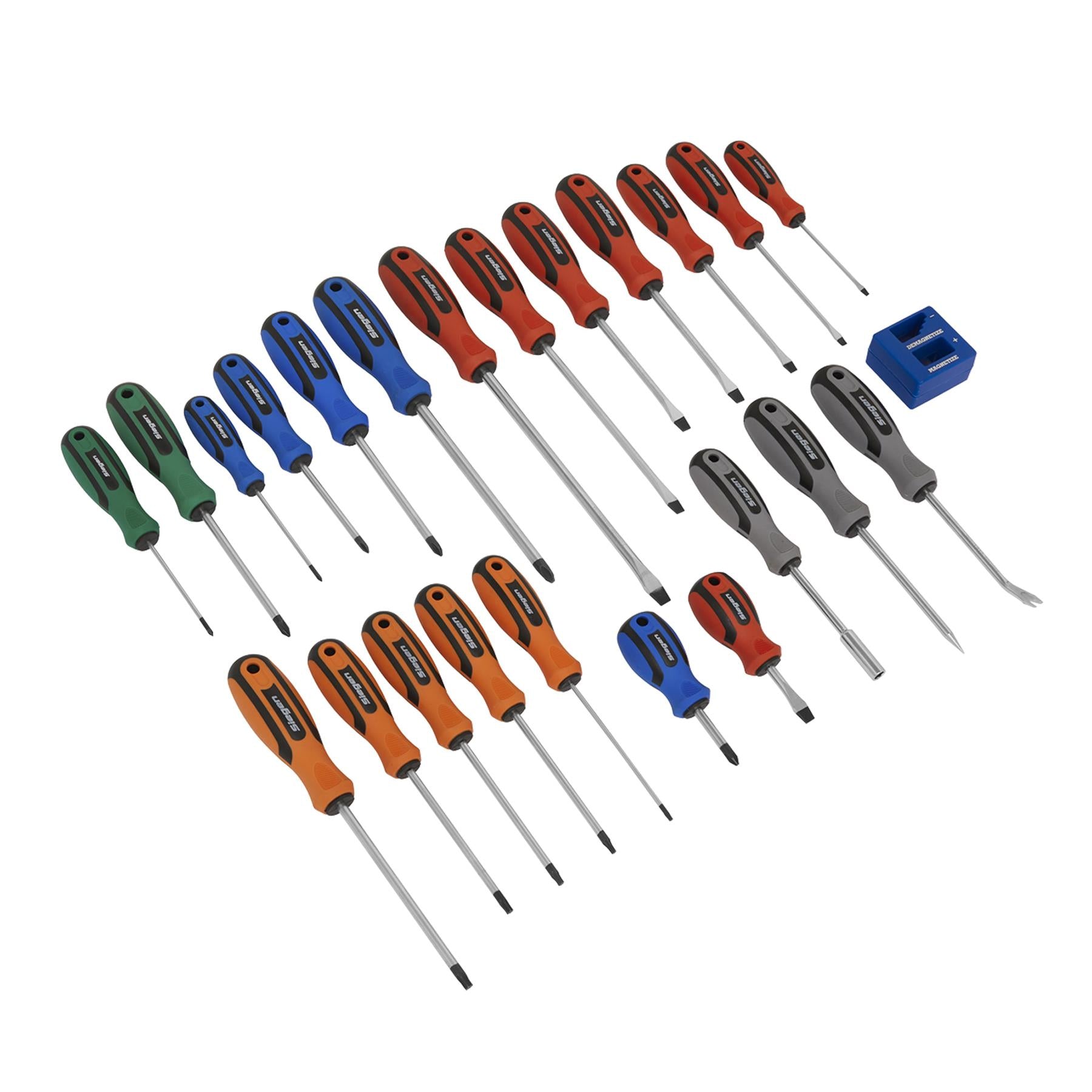 Sealey Soft Grip Screwdriver Set 24pc