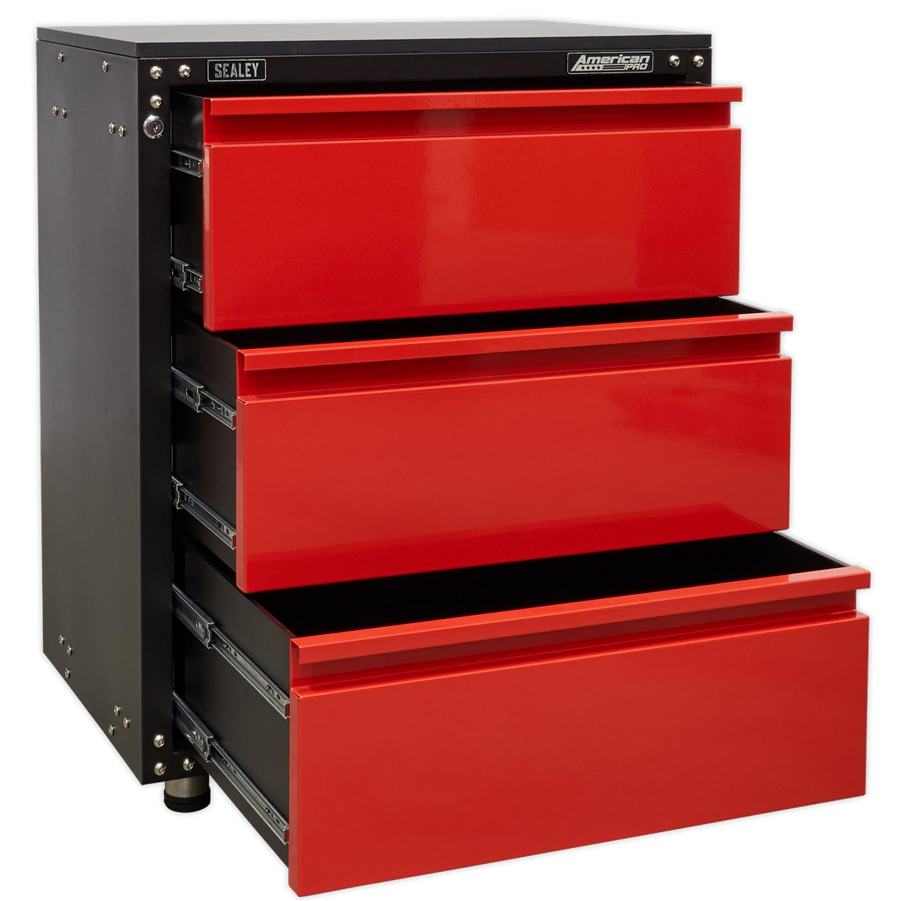 Sealey Modular 4 Drawer Cabinet with Worktop 665mm