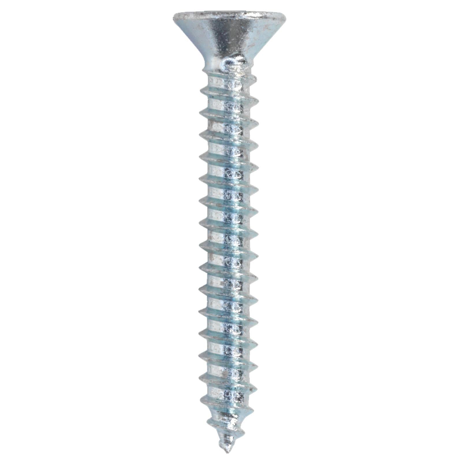 Sealey Self Tapping Screw 3.5 x 25mm Countersunk Pozi Pk of 100