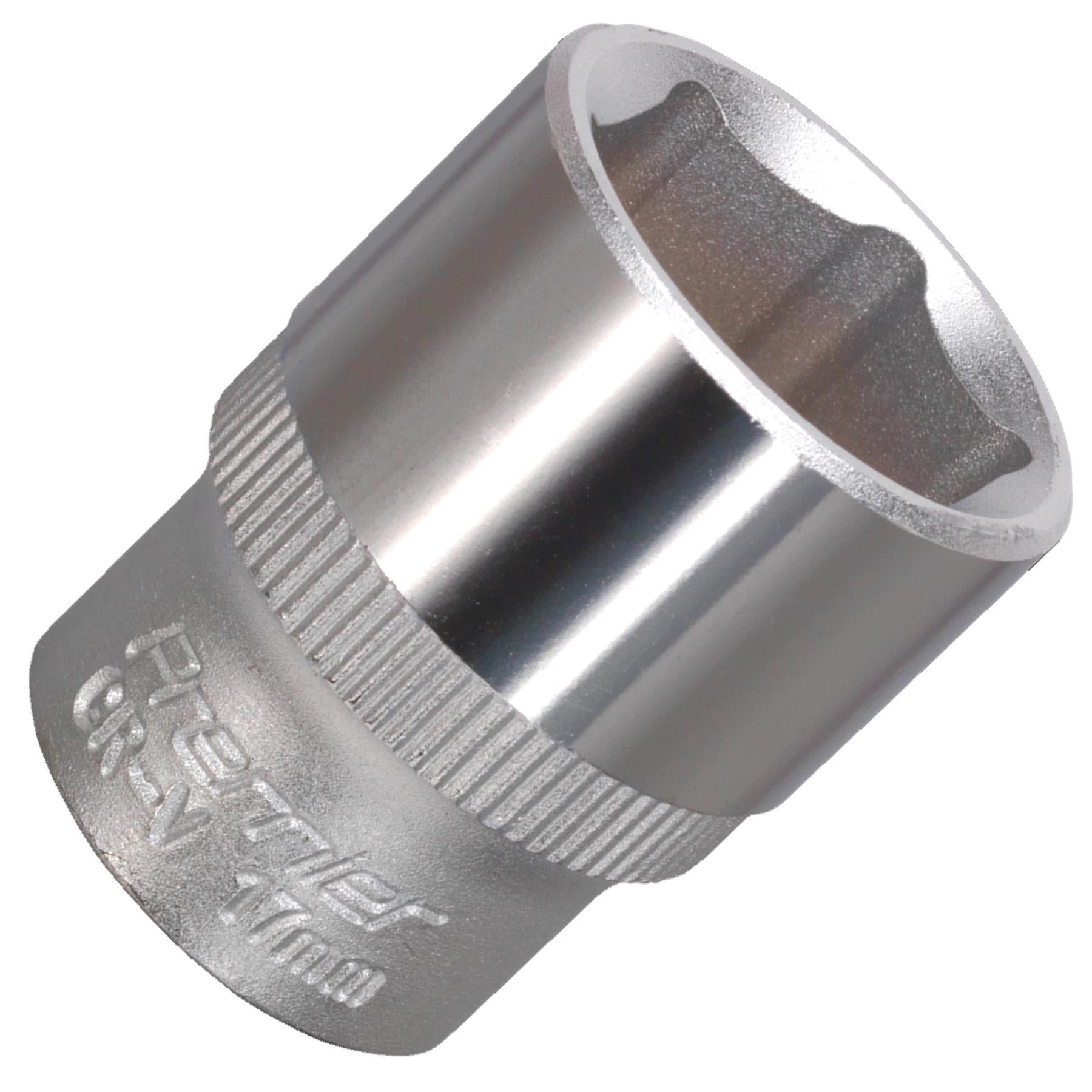Sealey WallDrive Socket 17mm 3/8"Sq Drive