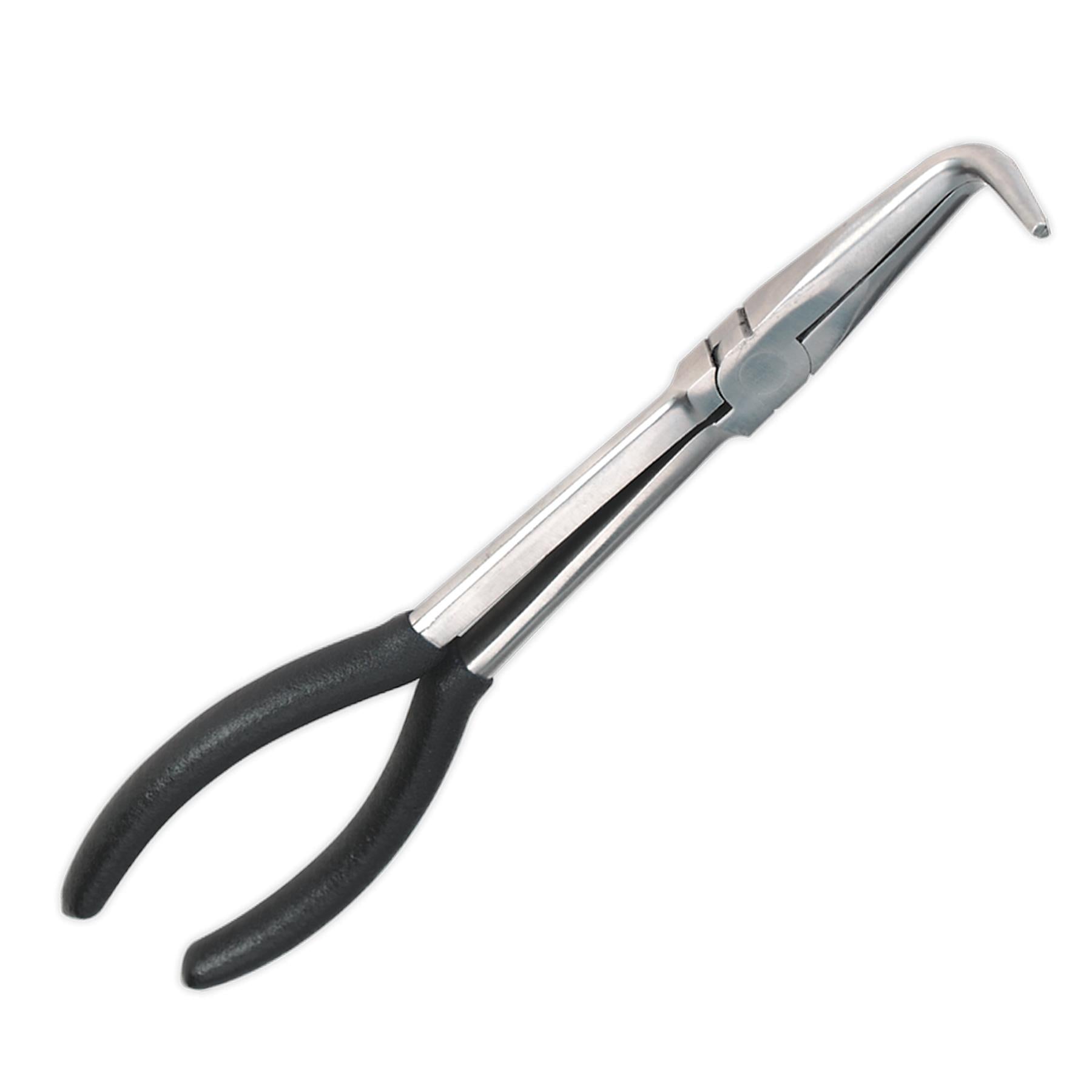 Sealey Needle Nose Pliers 275mm 90° Angle Nose