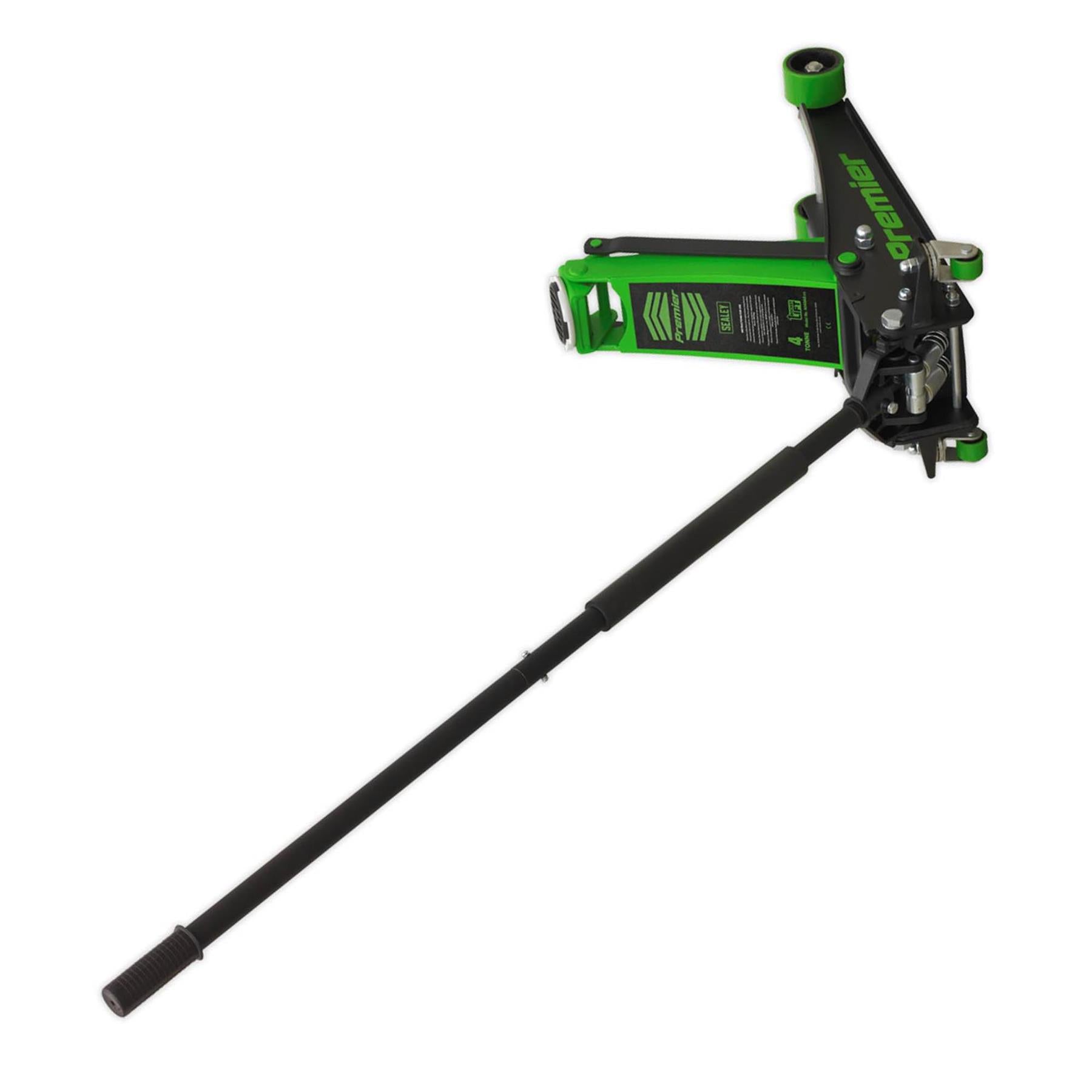 Sealey Trolley Jack 4tonne Rocket Lift Green Garage Workshop DIY
