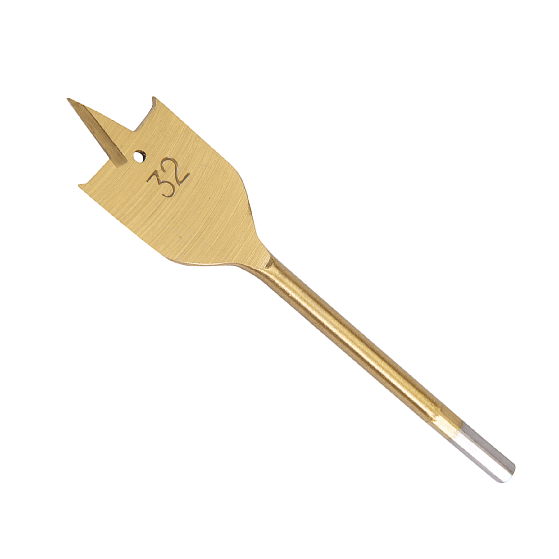 Flat Spade 32mm Titanium-gold Wood Drill Bits Timber Boring Hole Cutter Borer