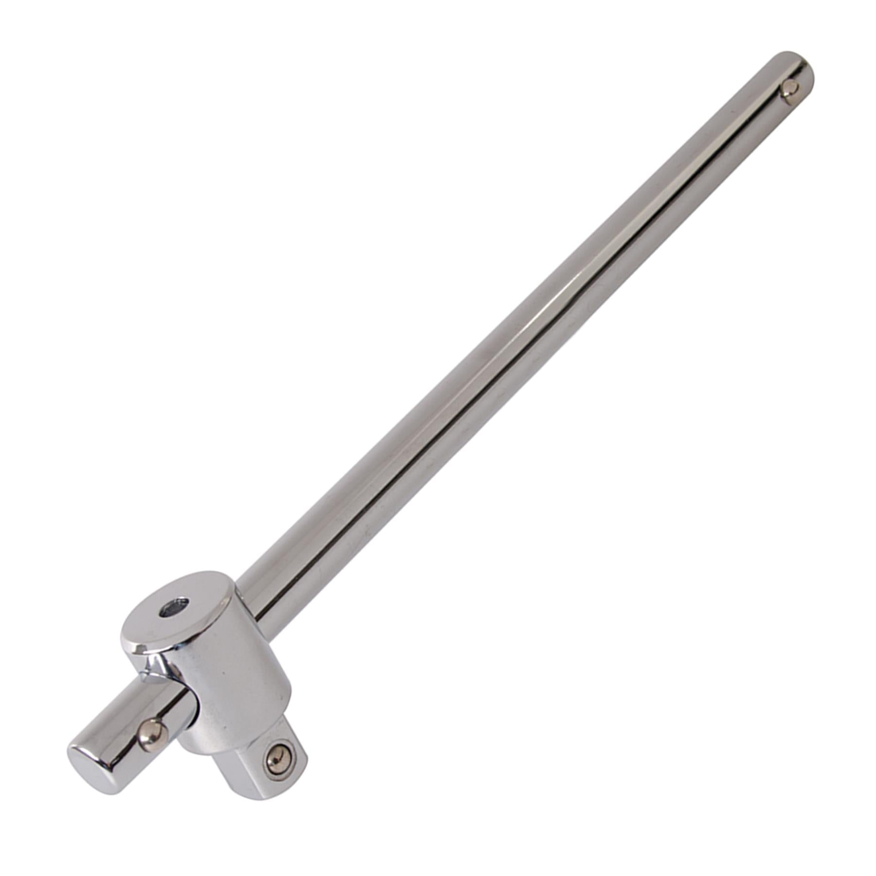 Sliding T-Bar 1/2" 250mm Handle Socket Drive Sping Loaded Strong Hardend