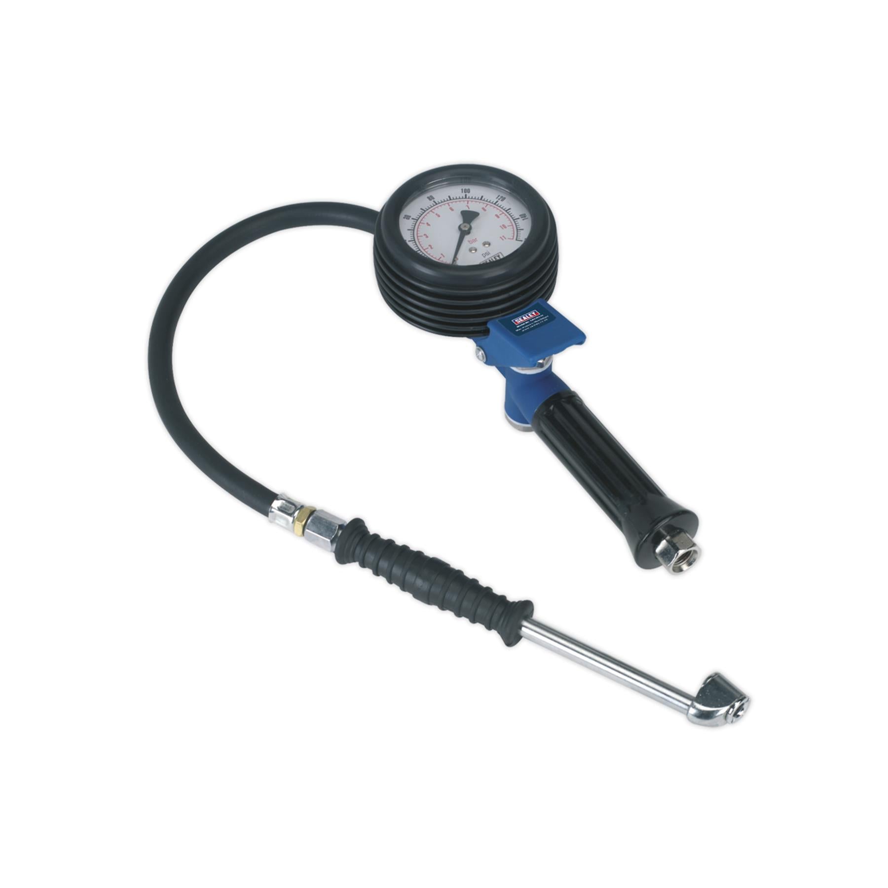 Sealey Jumbo Tyre Inflator with Push-On Connector