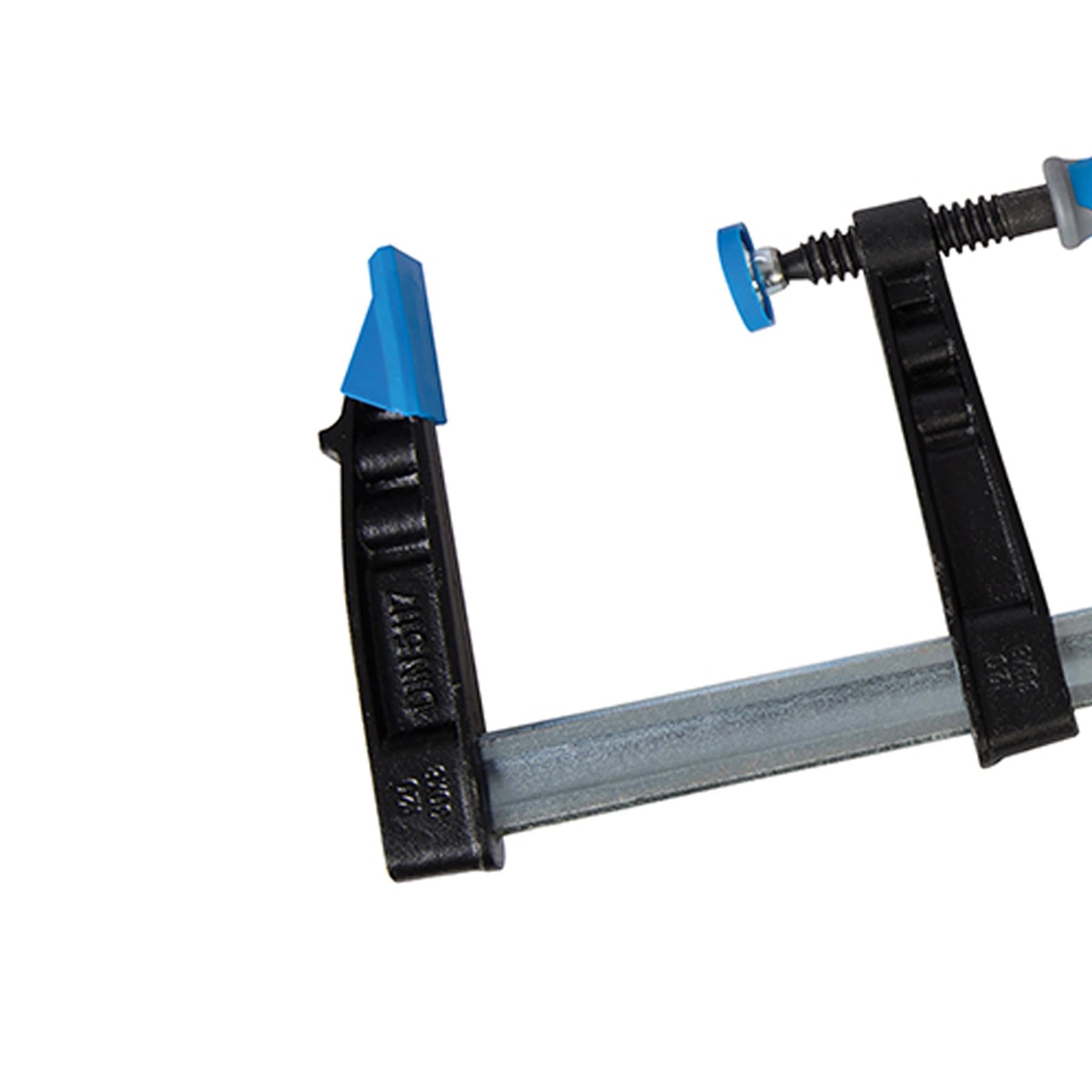 F-Clamp Heavy Duty Deep Capacity - 500 X 120mm - High Impact Soft-Grip Handles