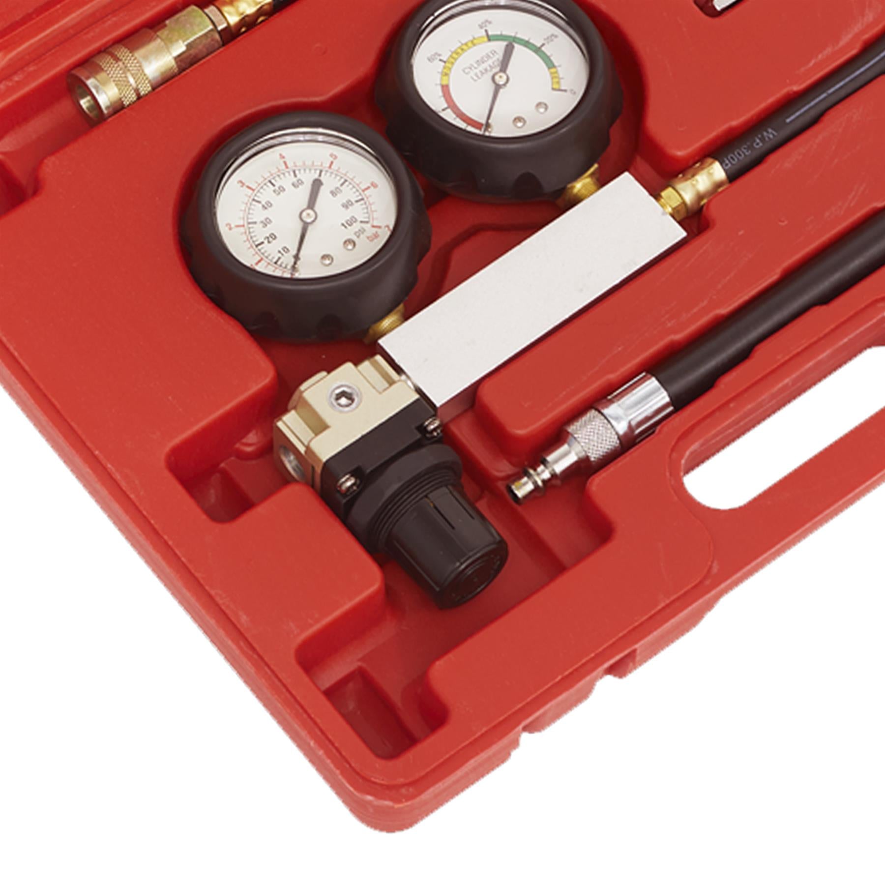 Sealey Cylinder Leakage Tester Petrol Engine 2 Gauge VSE2020