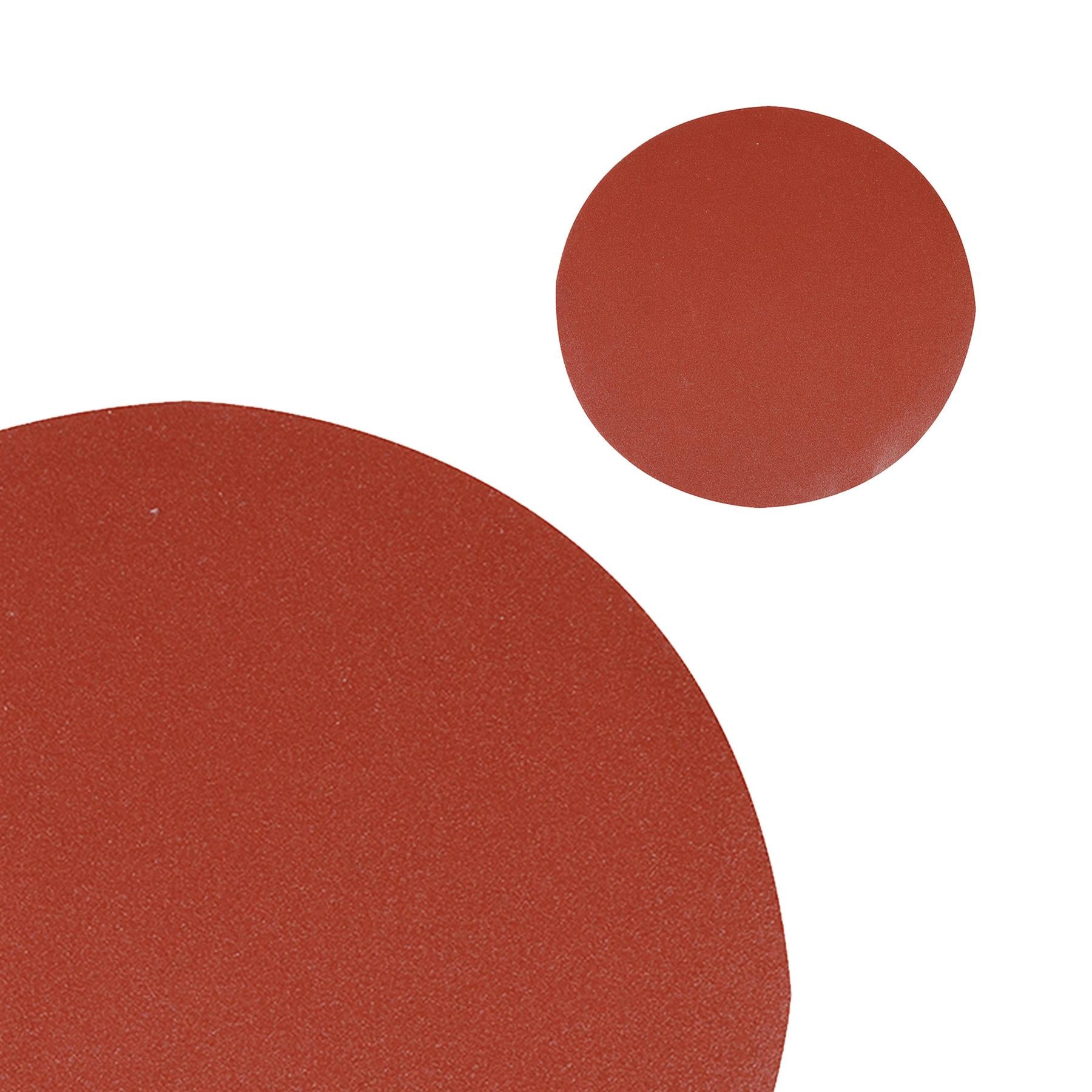Sanding Discs 180mm 10Pk Grit 240 Hook & Loop Aluminium Oxide Sander Polishers
