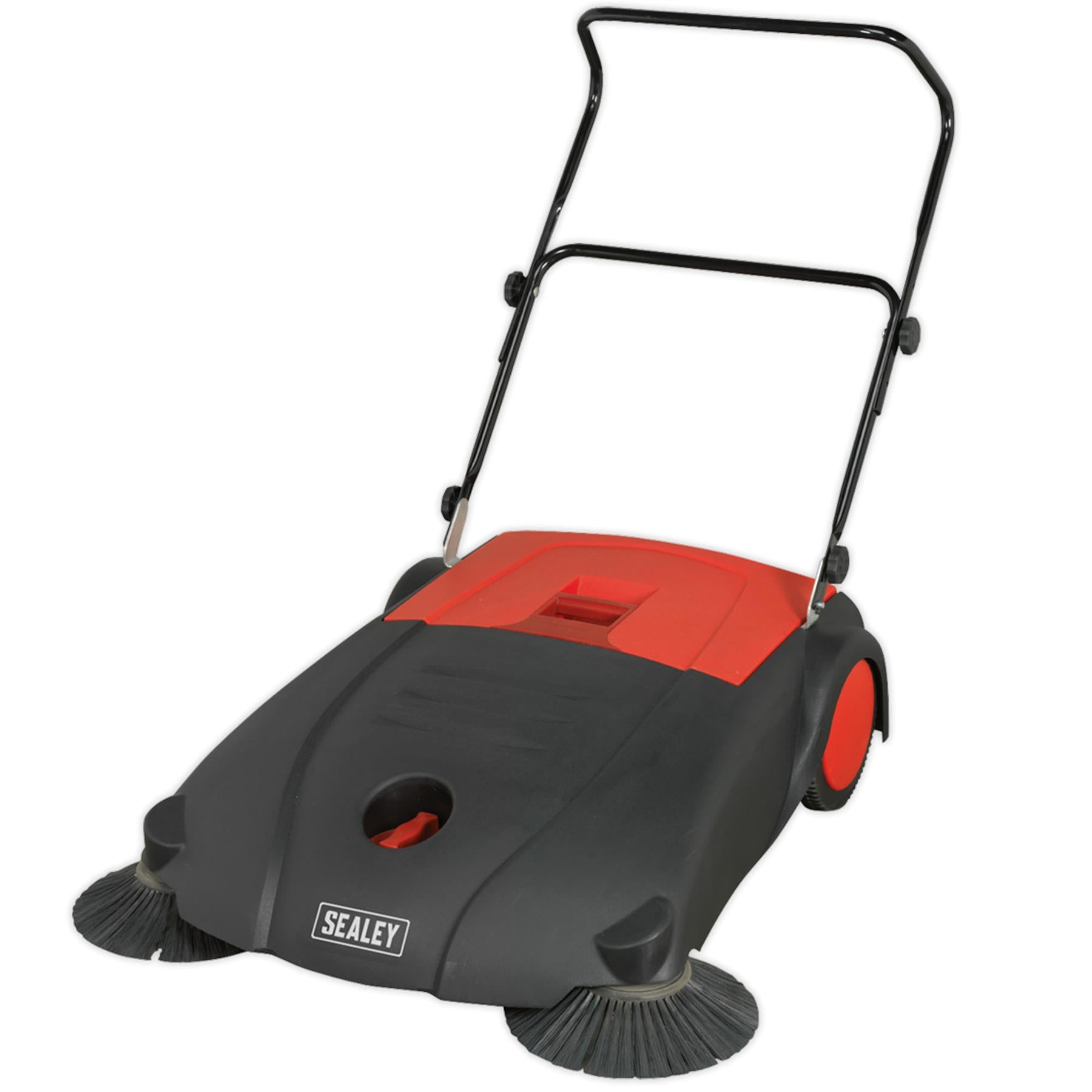 Sealey Floor Sweeper 800mm 4-Brush System With two side brushes