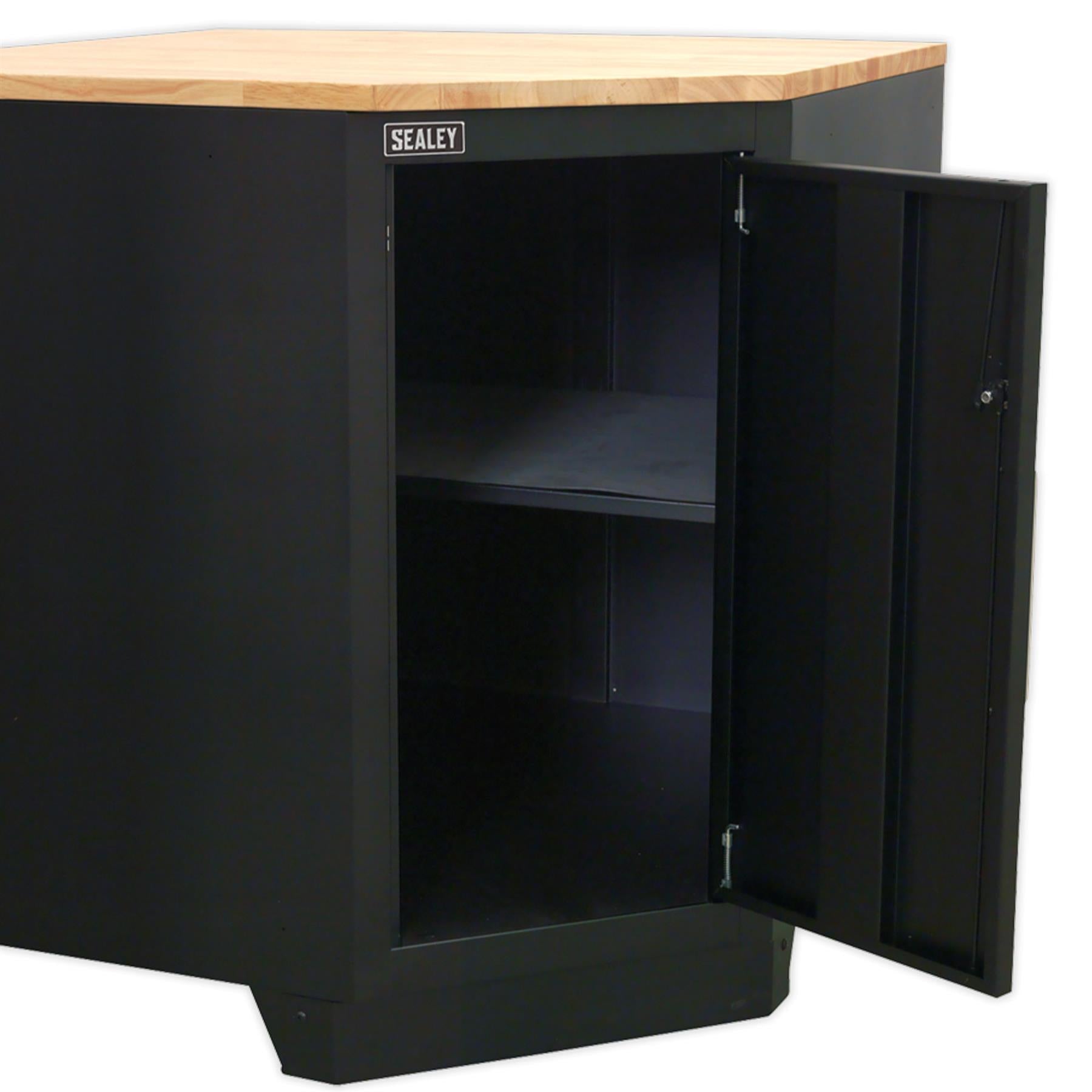Sealey Modular Corner Floor Cabinet 930mm Heavy-Duty