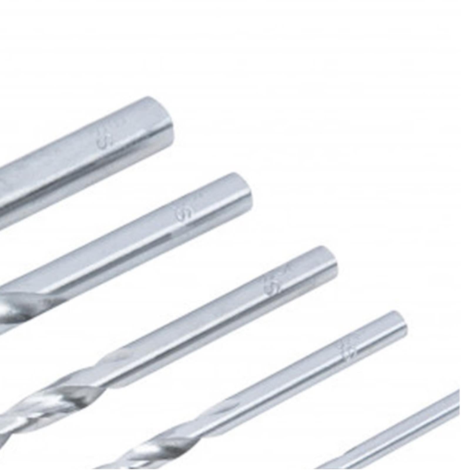 6 PCE HSS Drill Bit Set BlueSpot Tools (2 - 8mm) Wood Drill Bits