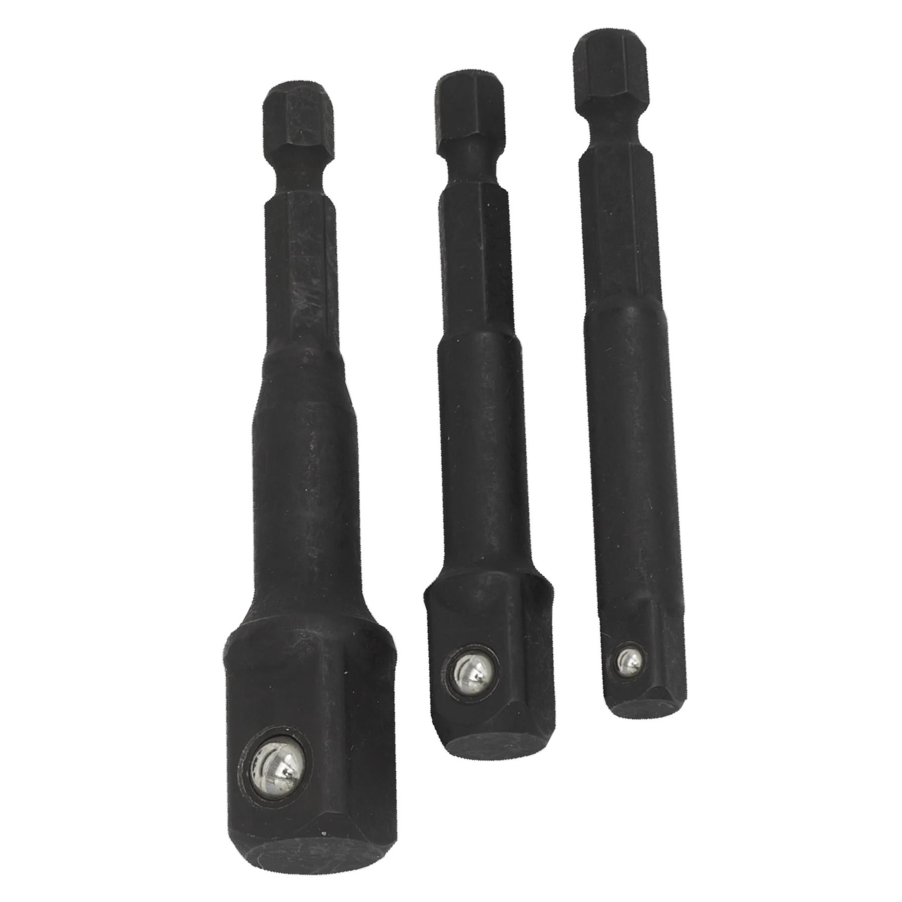 Sealey Impact Socket Adaptor Set 3pc Premier Hand Tools
