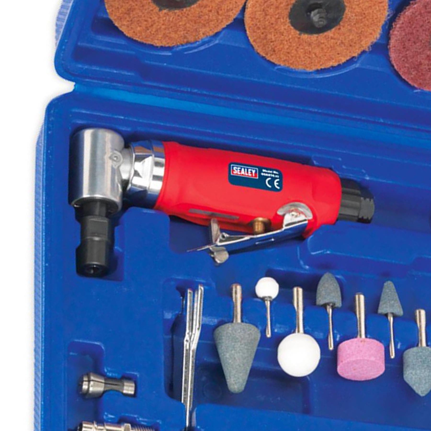 Sealey Generation Air Angle Die Grinder/Sander Kit 42pc