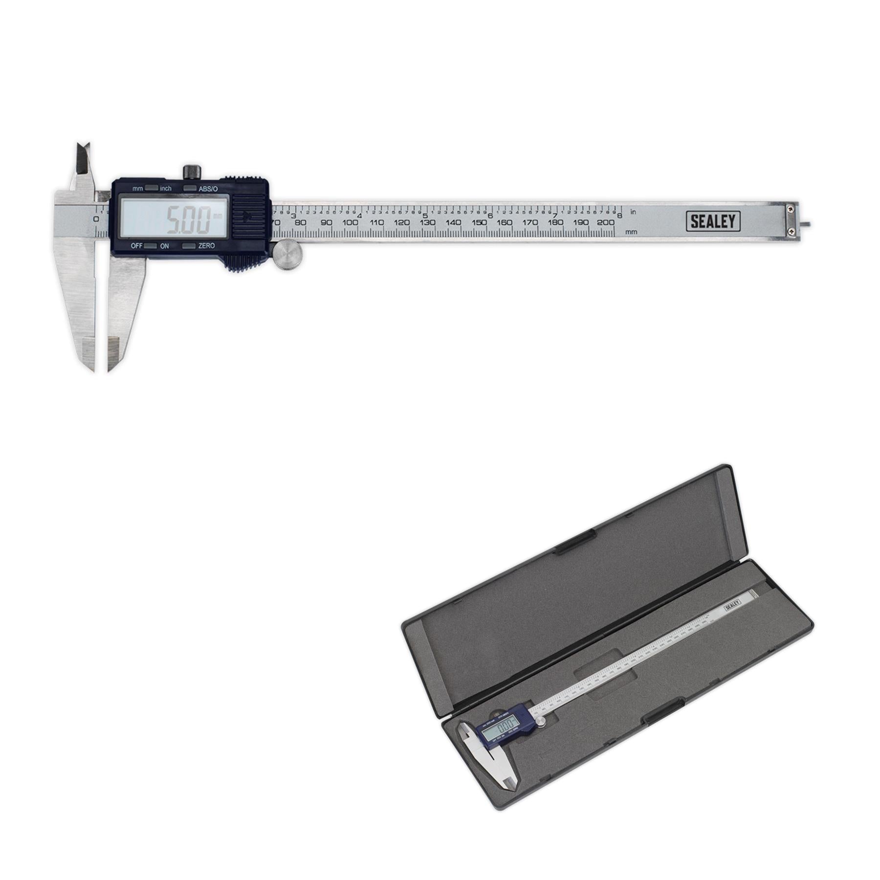 Sealey Digital Vernier Caliper 0-300mm(0-12")