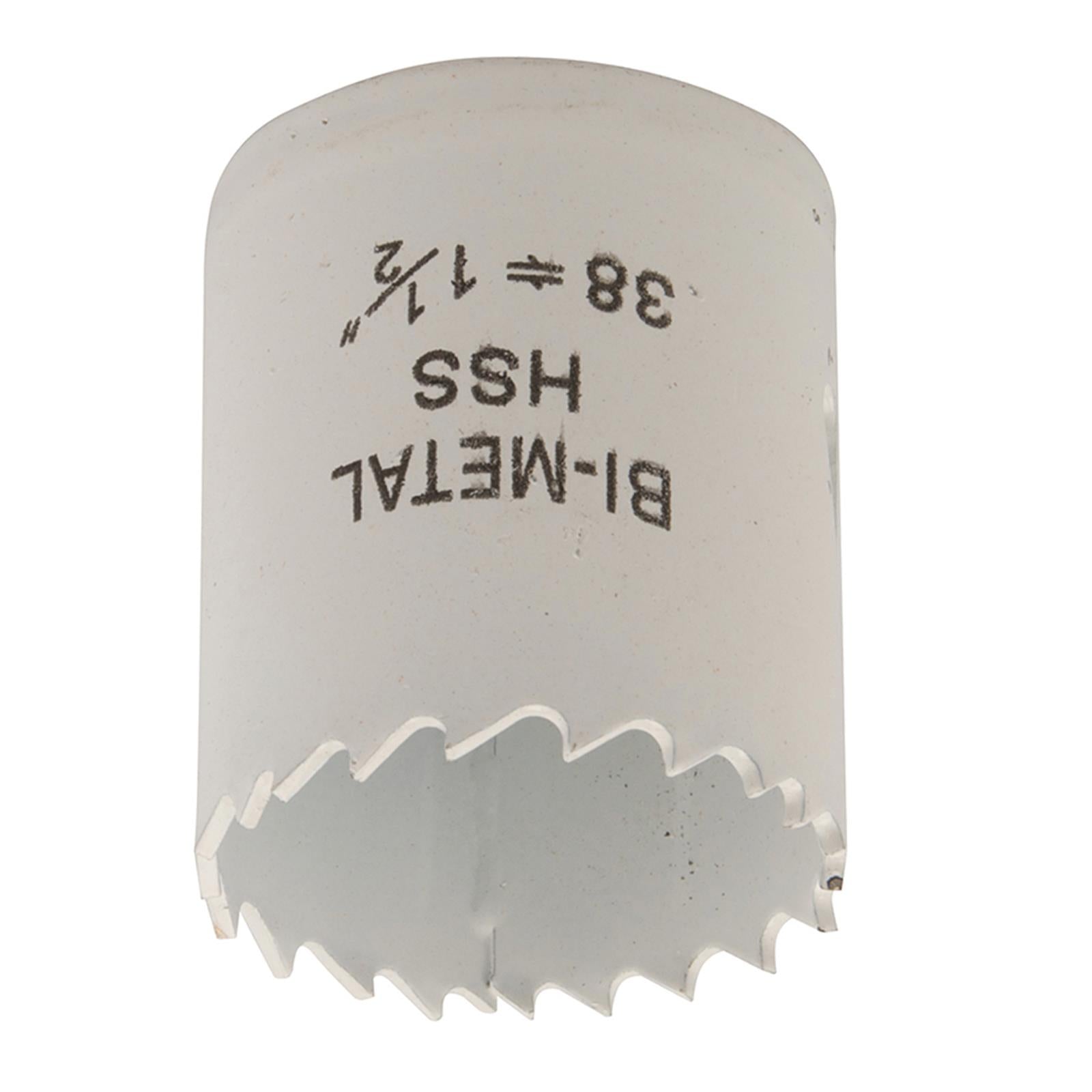 Arbor Included HoleSaw Sets HSS Bi Metal Hole saws Metal Wood Plastic 38mm