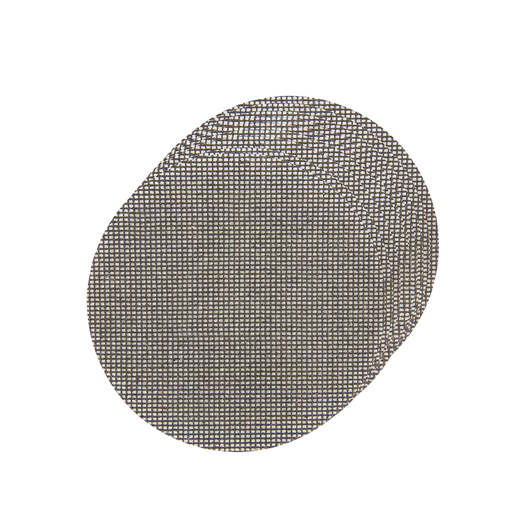 10pc MESH Sanding Discs Hook & Loop Paper 150mm Mixed Grit