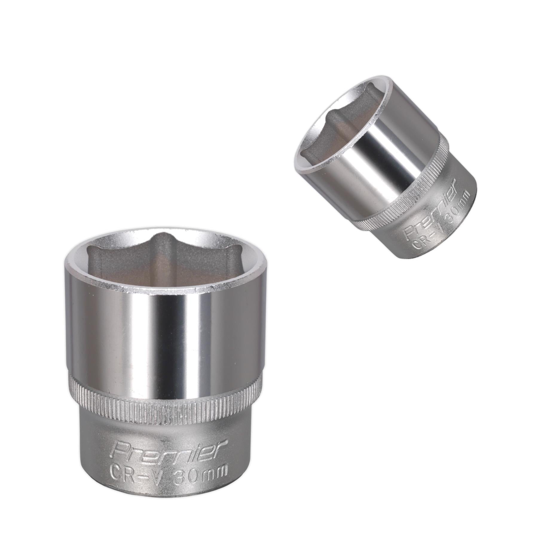 Sealey WallDrive Socket 30mm 1/2"Sq Drive
