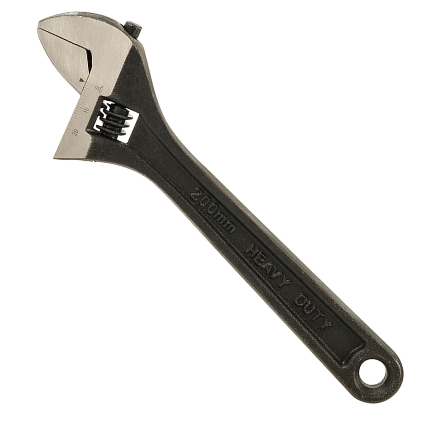 Expert Adjustable Wrench 300mm Length - Jaw 32mm Precision-Ground Slides