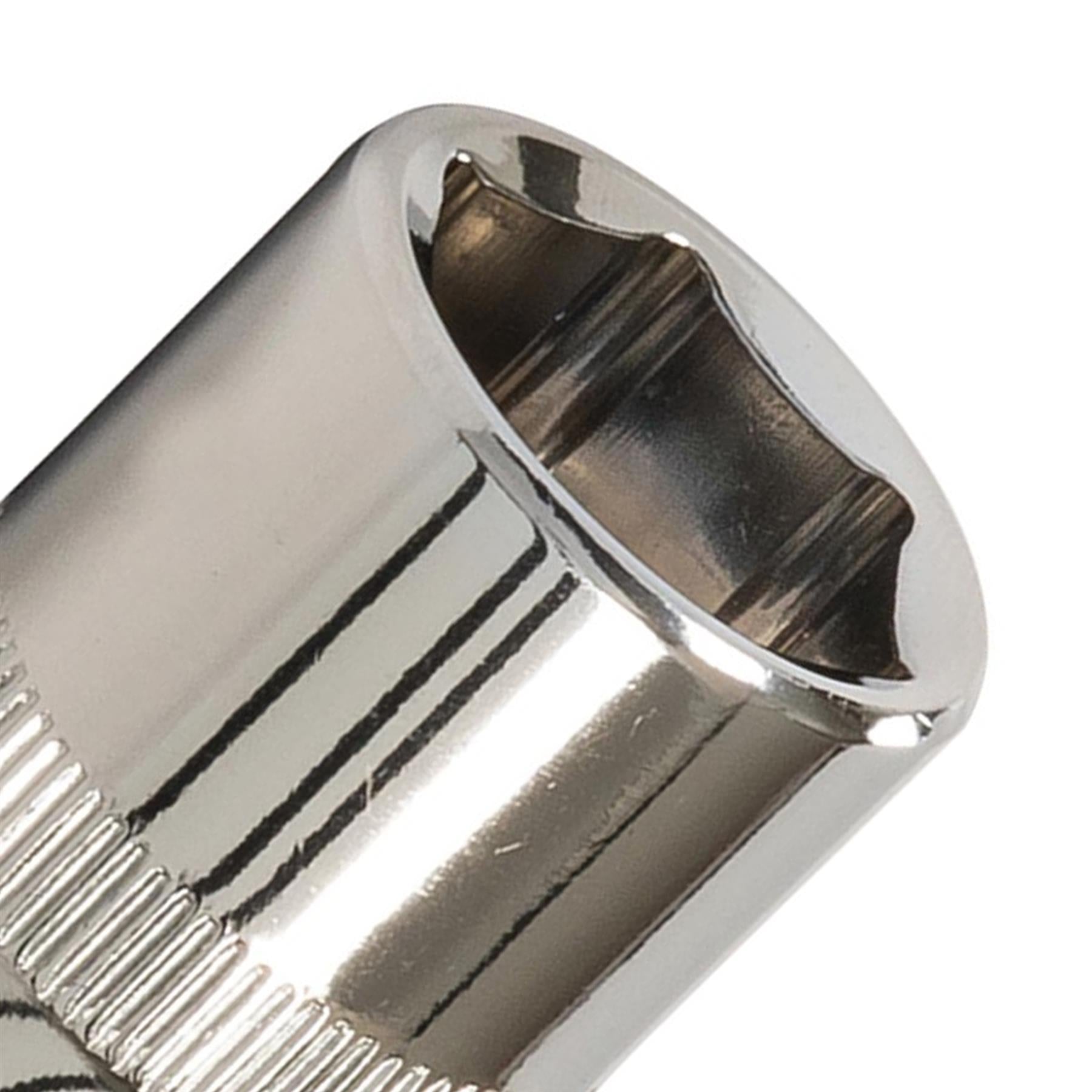 Socket 1/2" Drive Metric Hex Square 17mm Individual Hex Polished Crv Quality