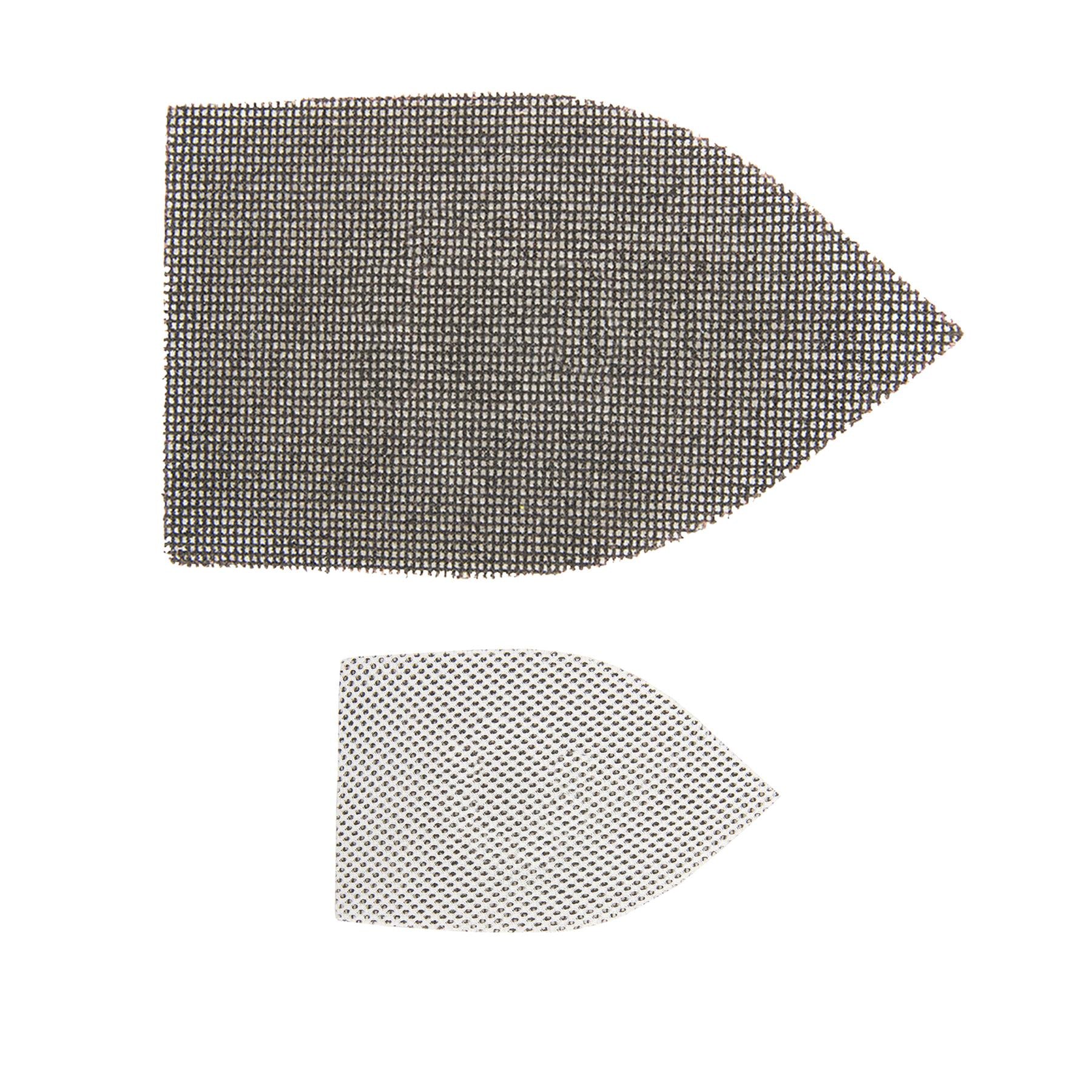 Hook & Loop Mesh Triangle Sheets 175 X 105mm 10Pk 120 Grit Brand New