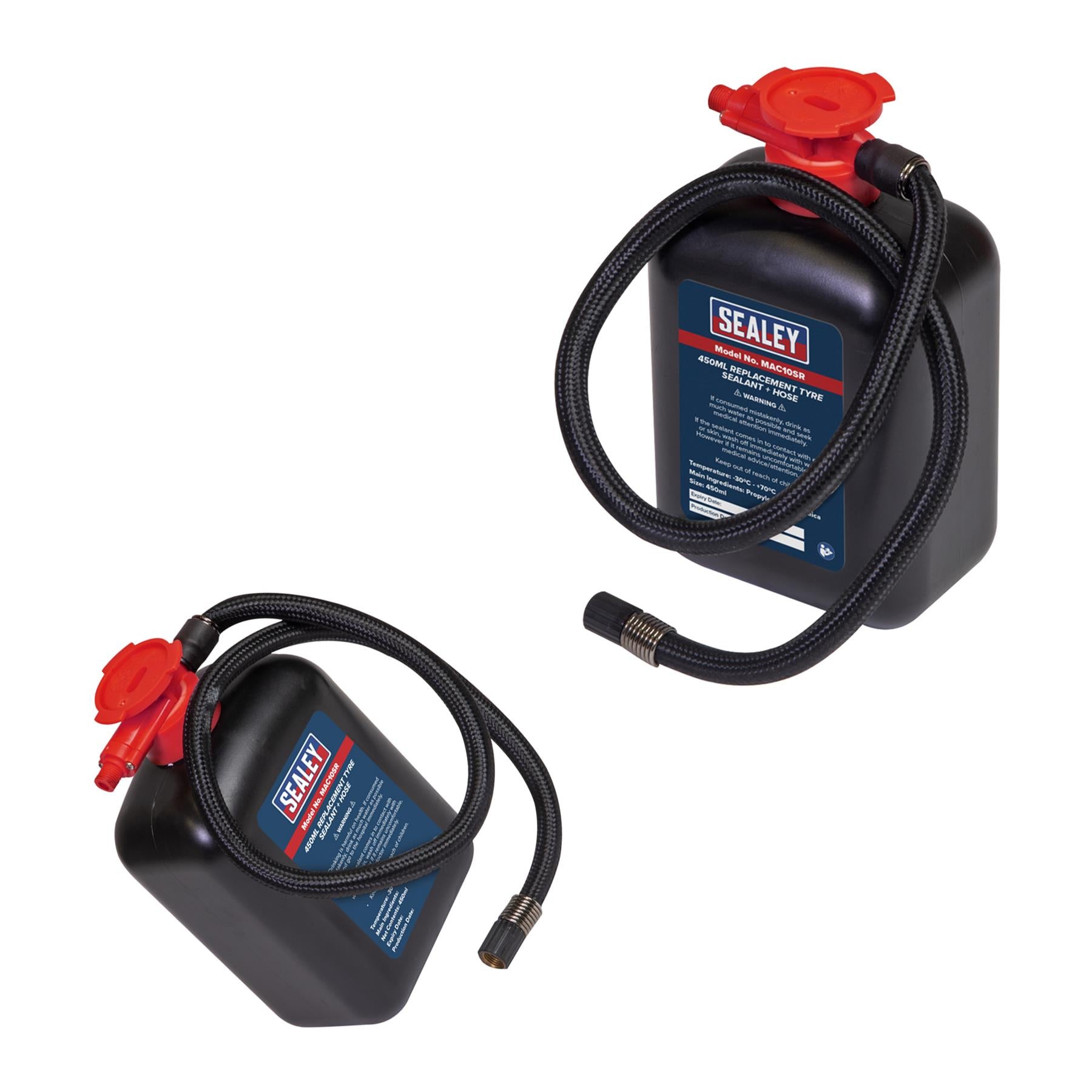 Sealey Replacement Tyre Sealant 450ml & Hose