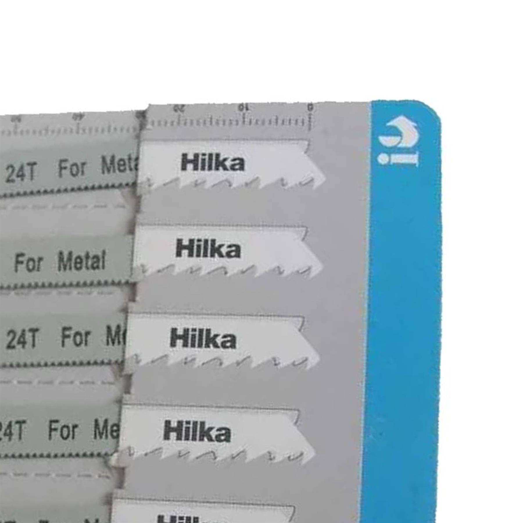 Clearance Line LA29 Hilka 5pc 100mm Metal Cutting Jigsaw Blades Bosch Fitting