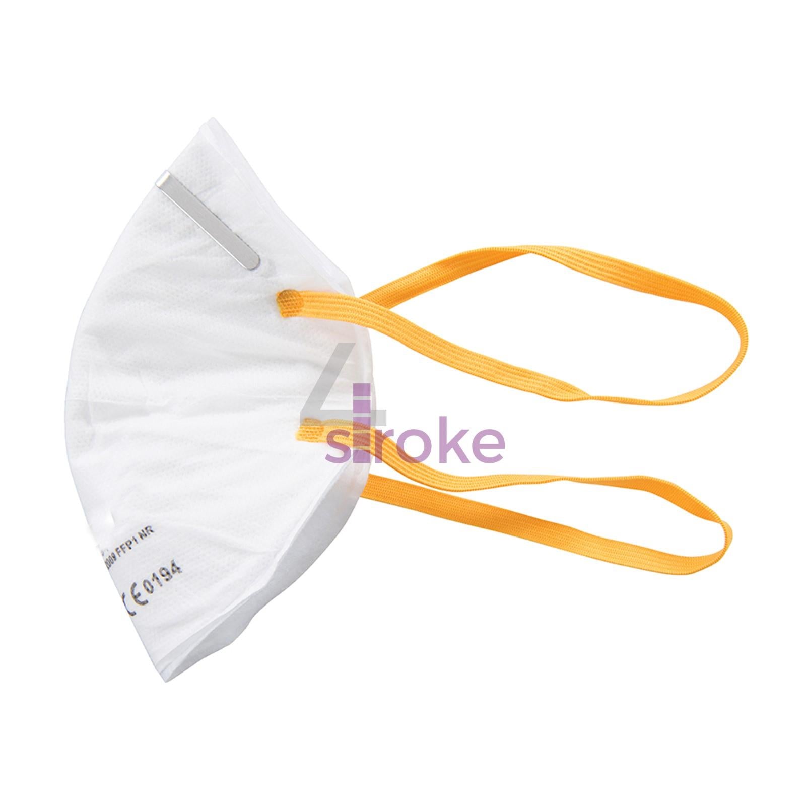 10 Face Mask Respirator FFP1 Sanding Paint Aerosol Dust Bodyshop Safety Moulded