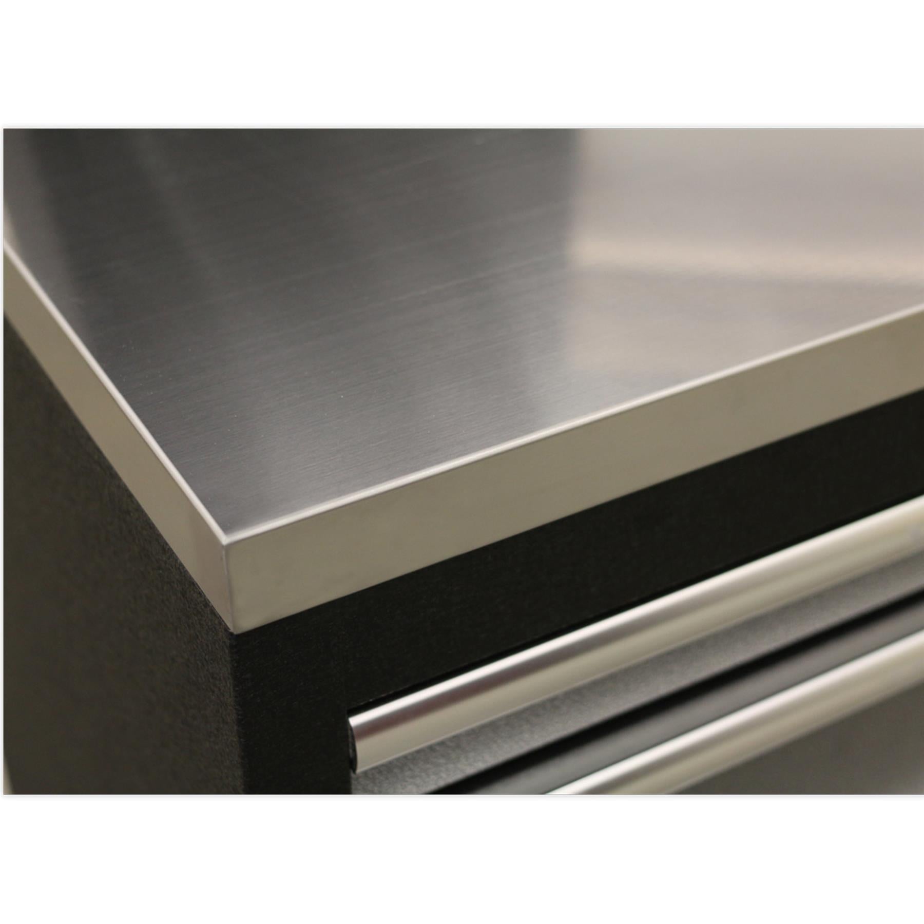 Sealey Stainless Steel Worktop Base cabinets 2040mm APMS50SSC