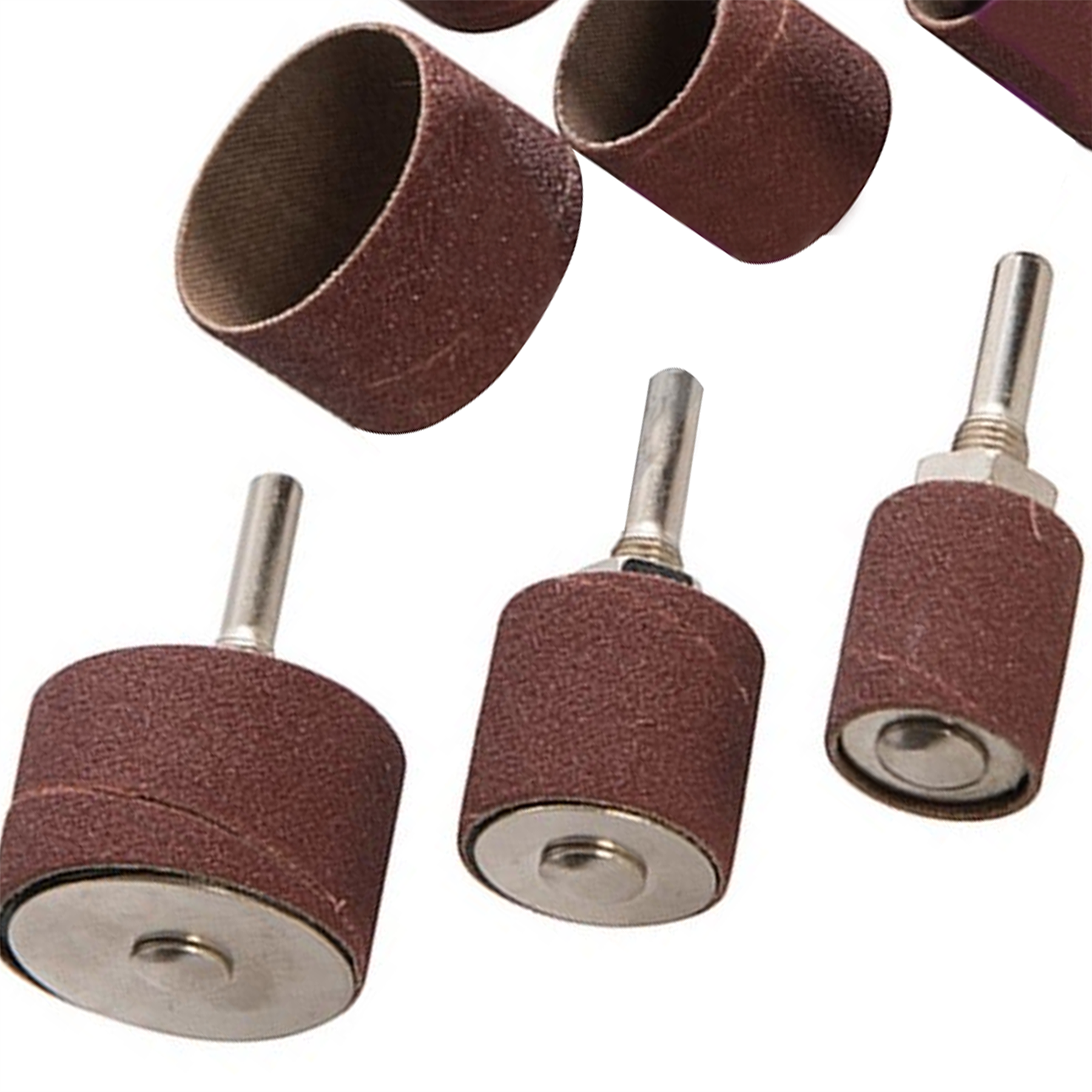 20Pc Drum Sanding Kit Edge Contour Sander Sleeves Rubber Drum High Quality