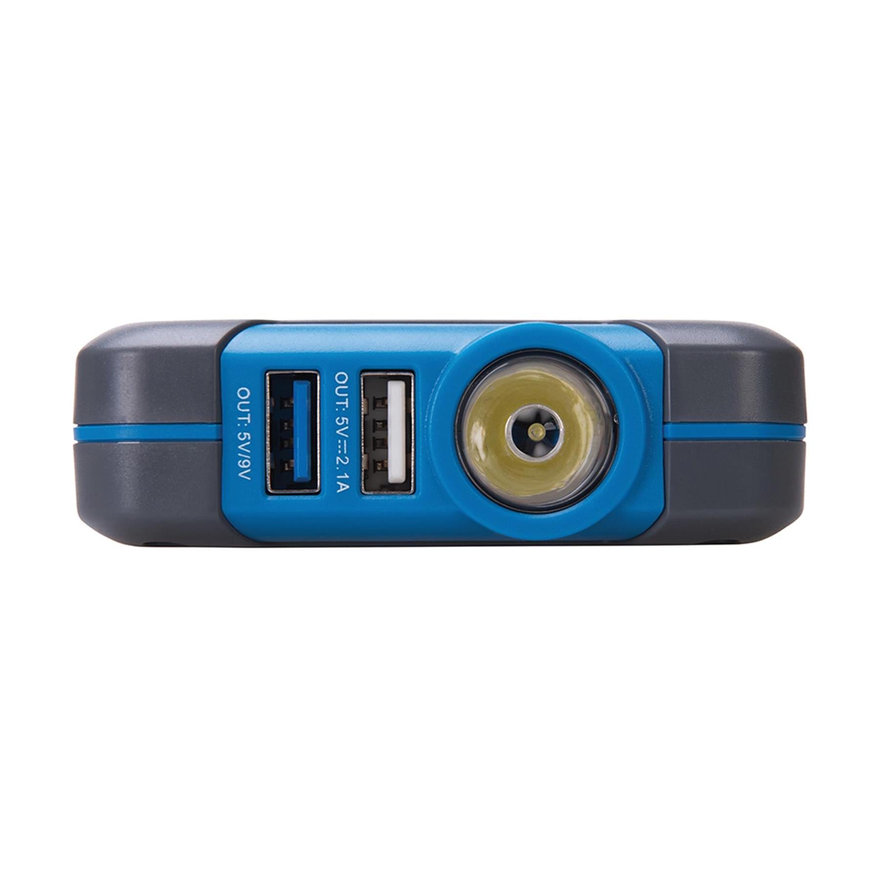 12V LITHIUM ION POWER BANK USB PHONE CHARGER CAR JUMP STARTER 6000mAh