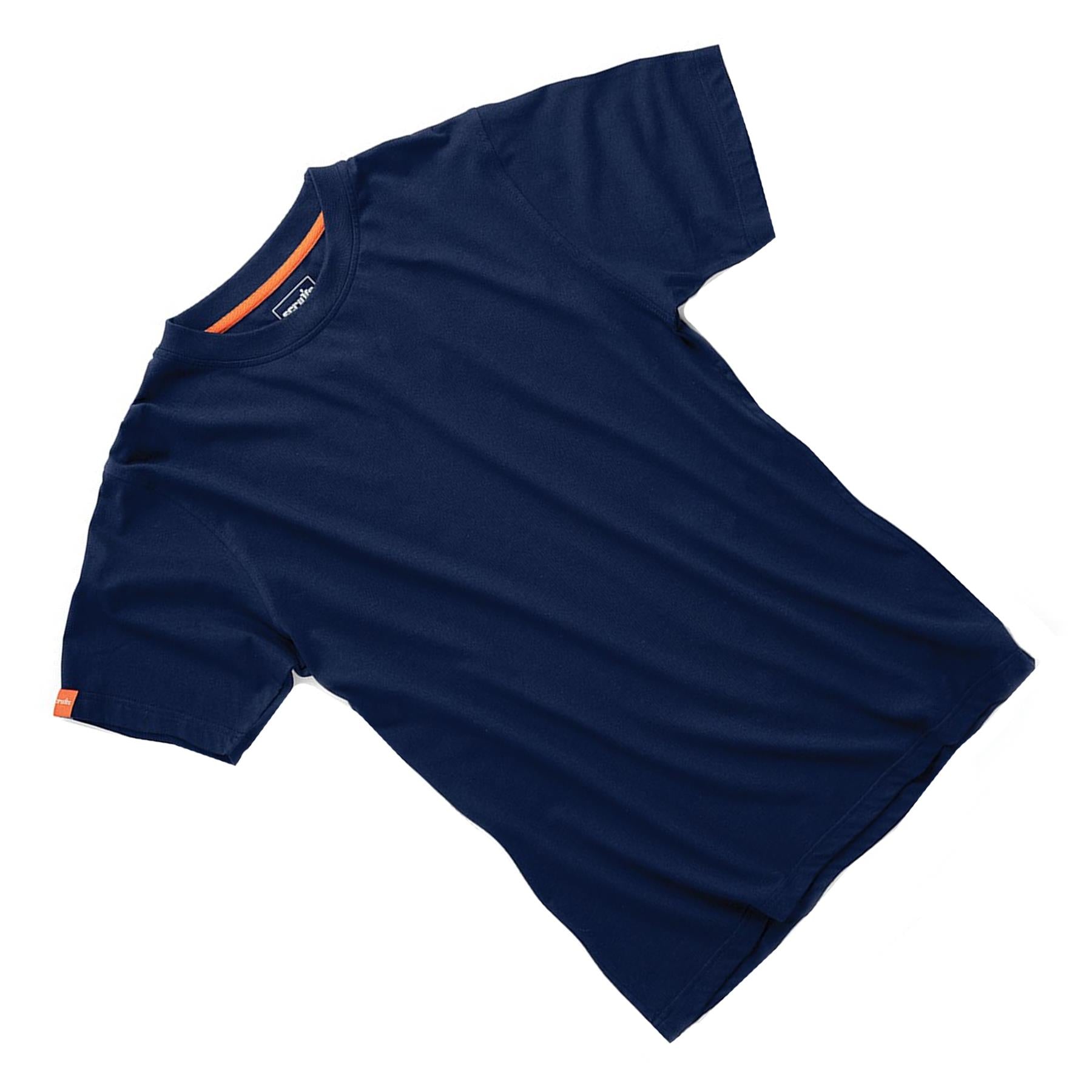 Scruffs Eco Worker T-Shirt Hardwearing Work Shirt Navy L