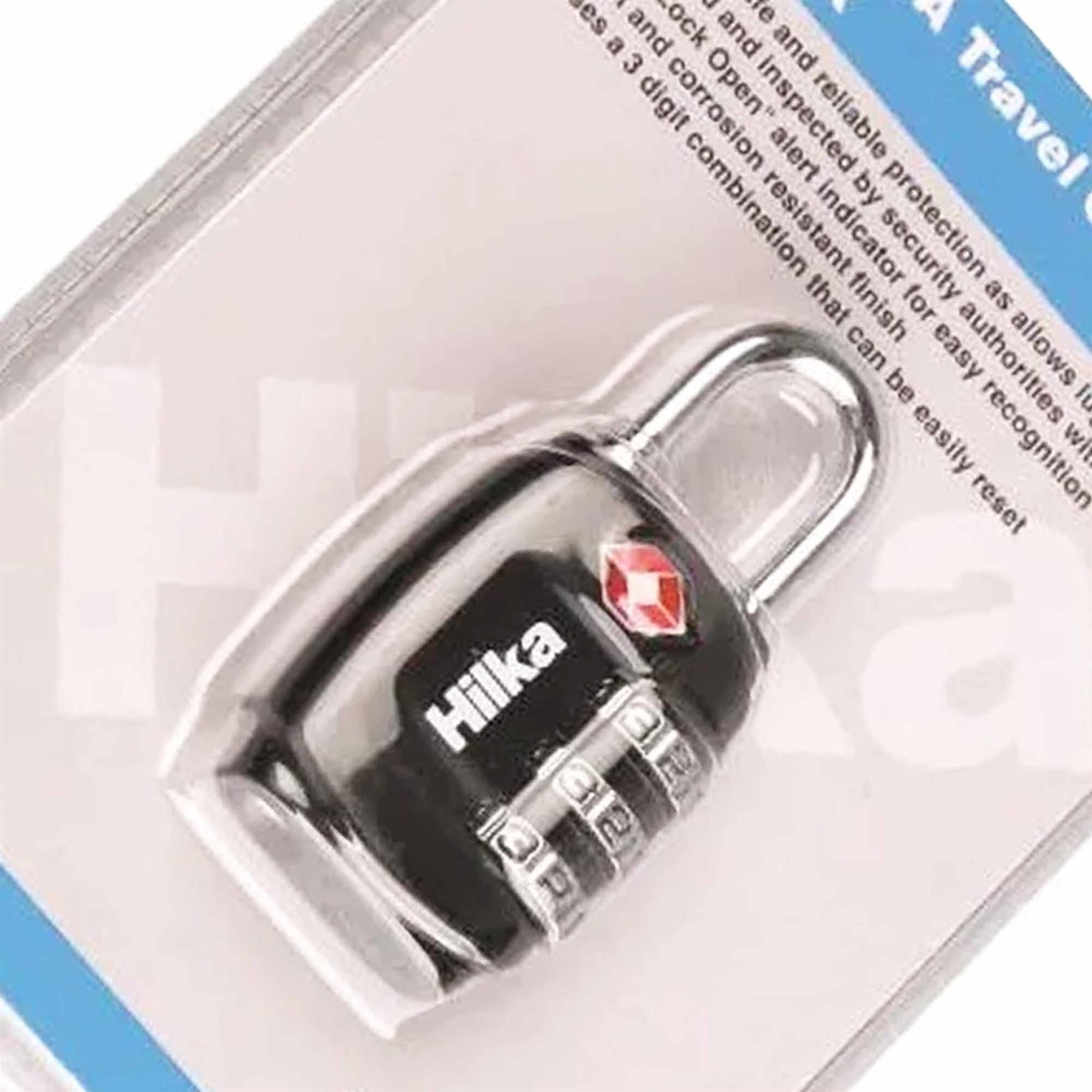 30mm TSA Approved 3 Digit Combination Travel Suitcase Padlock