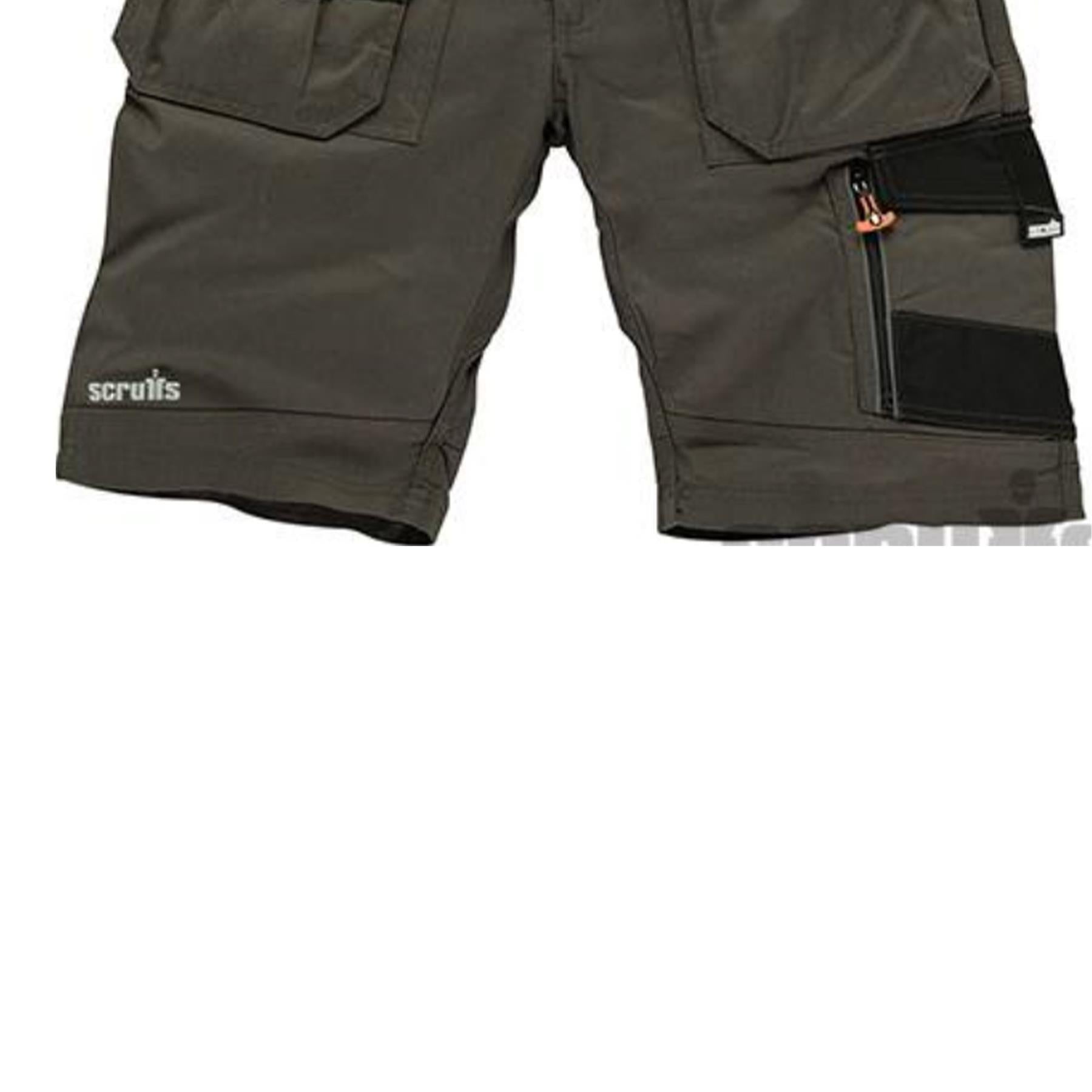 Trade Short Slate Size 34" W Ykk Zipped Fly. 65% Polyester, 35% Cotton, 250gsm.
