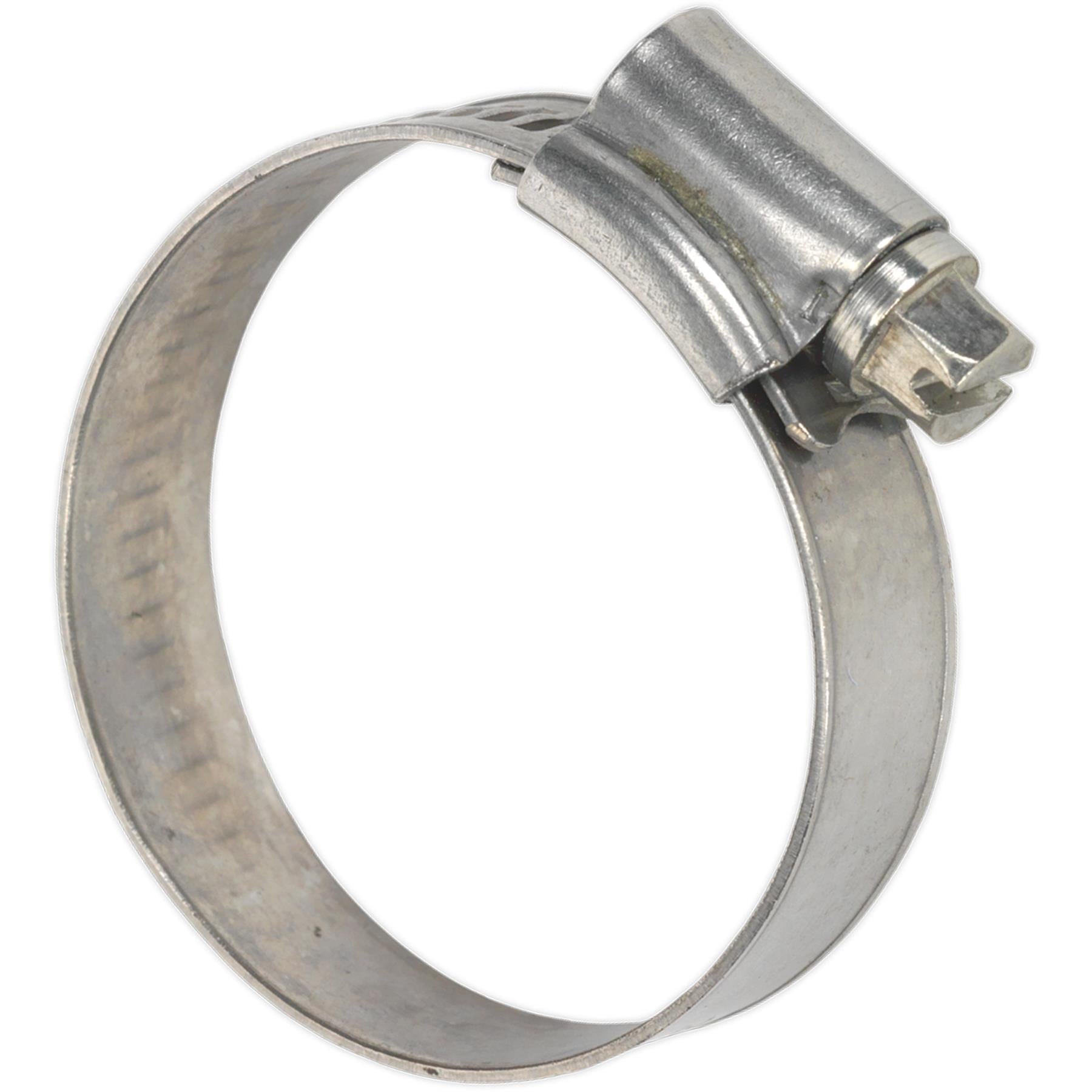 Sealey Hose Clip Stainless Steel 32-44mm Pack of 10