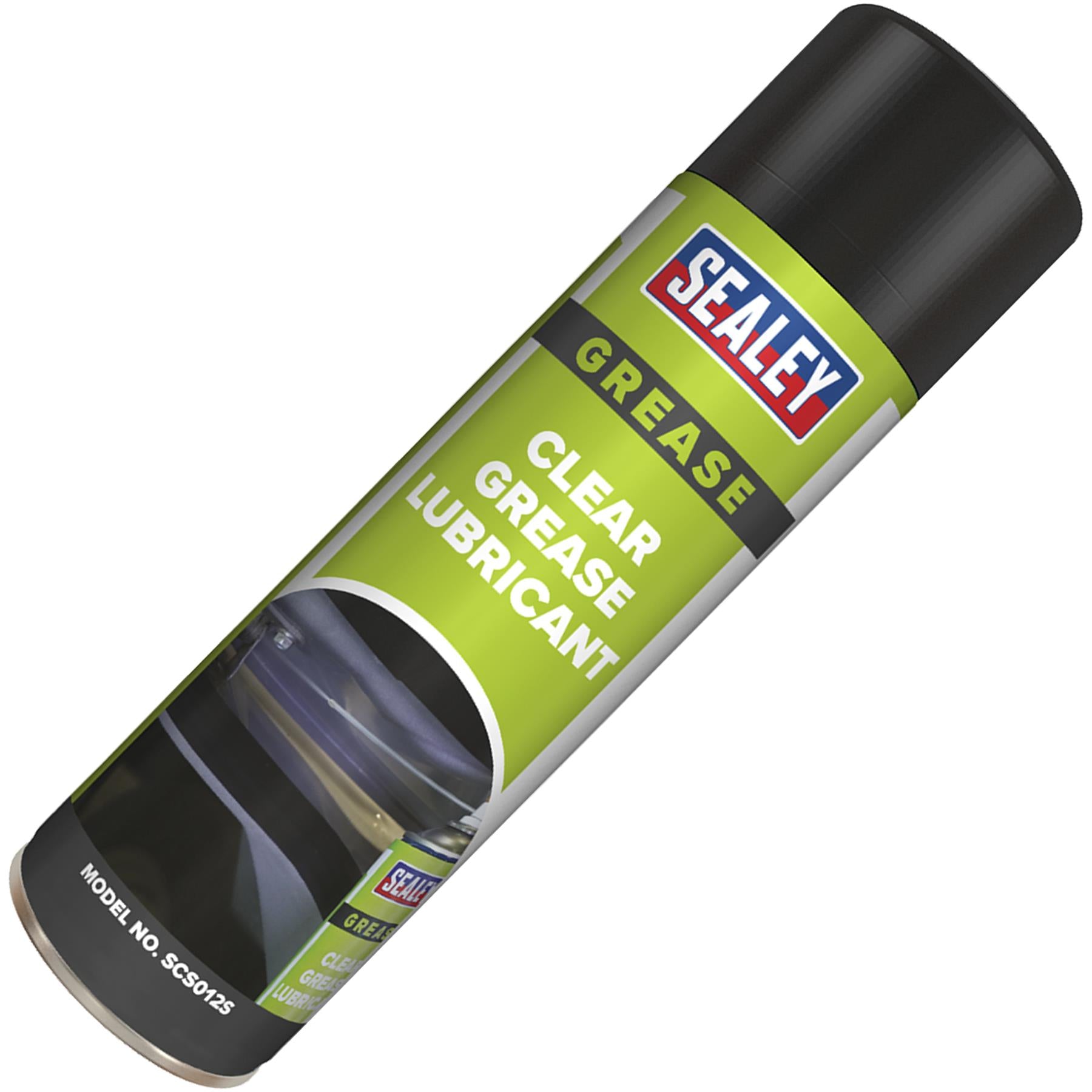 Sealey Clear Grease Lubricant 500ml Pack of 6