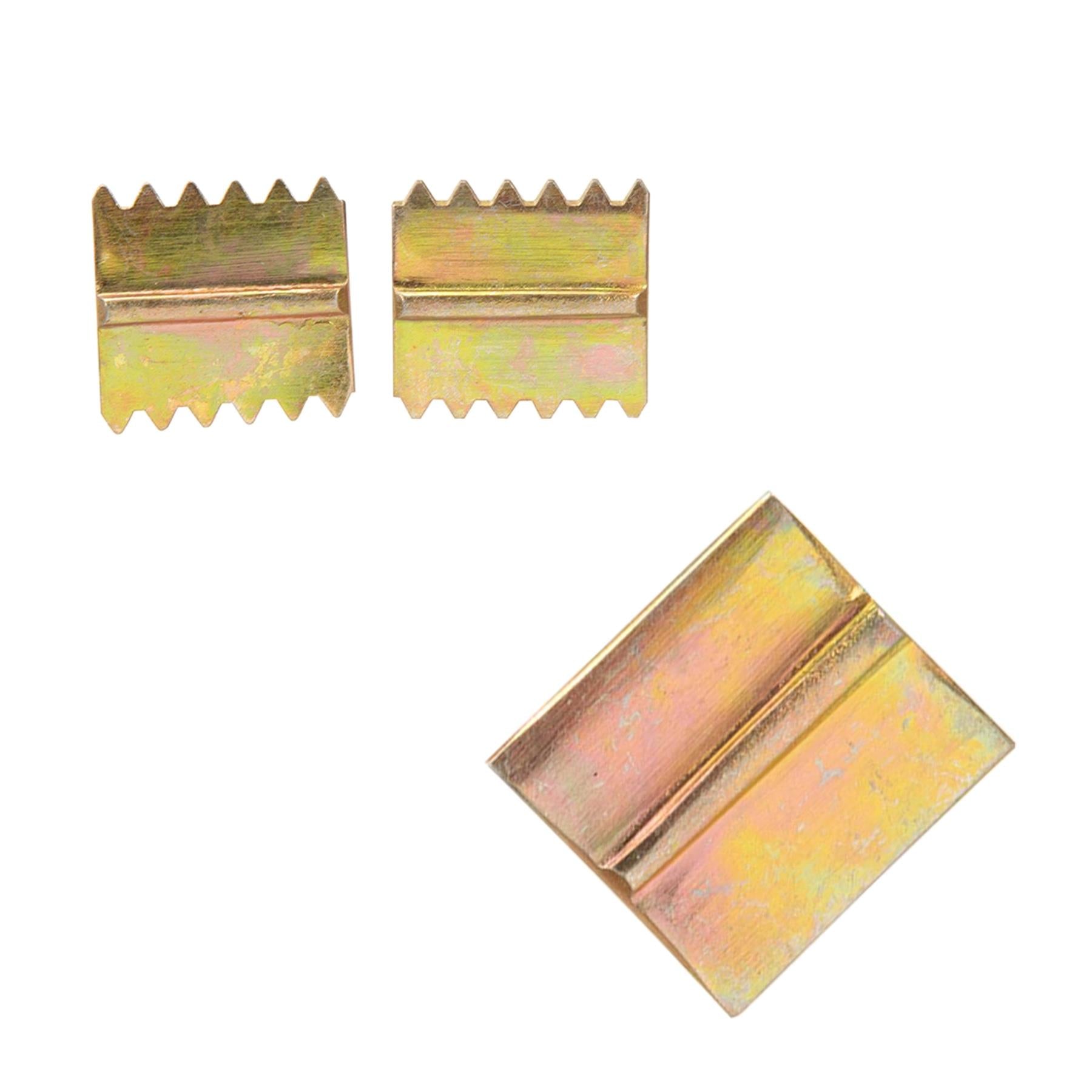 Scutch Set 3Pce Mansory Bricklayer Chisel Tubular Shaft Hammer Zinc-Coated Steel