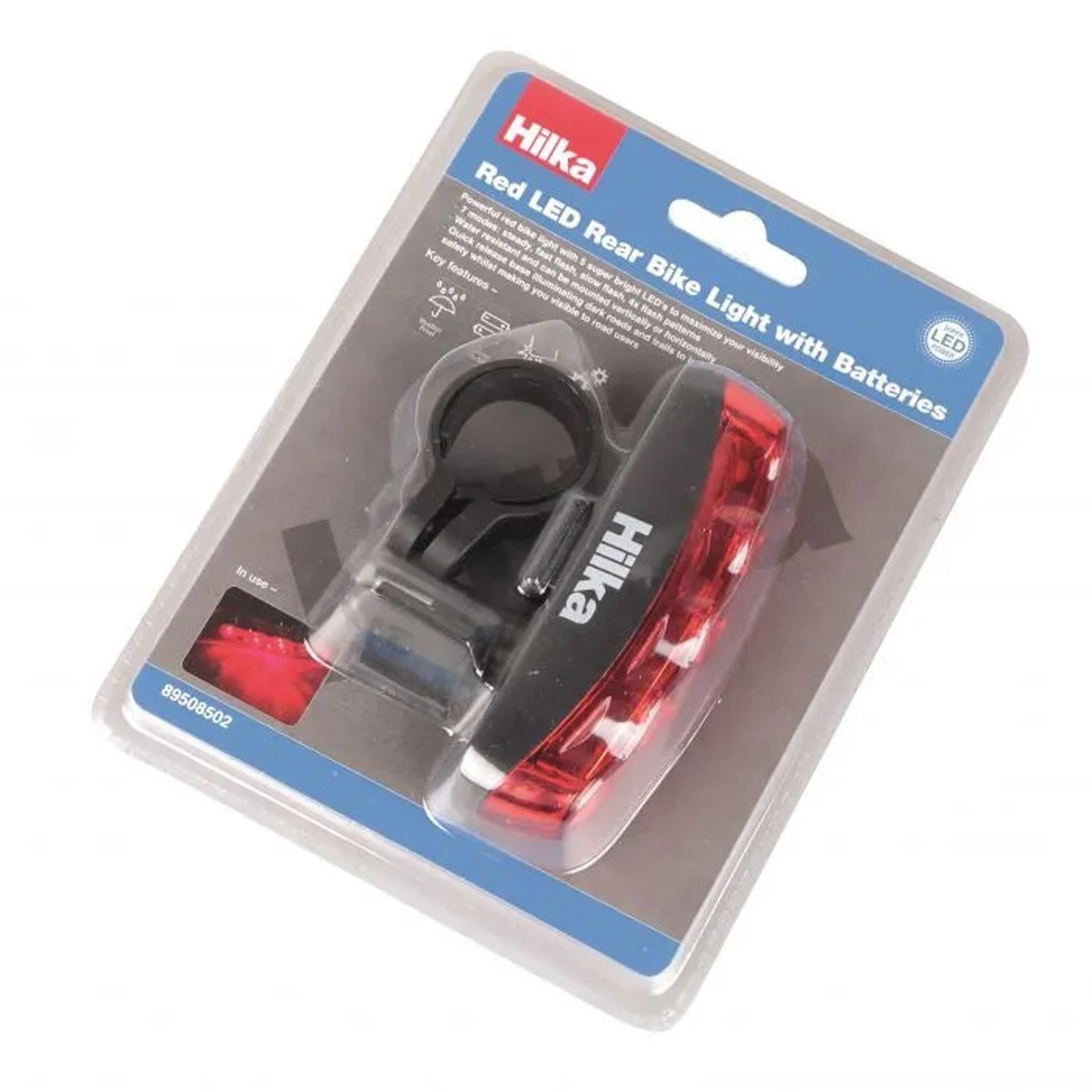 Red LED Rear Bike Light