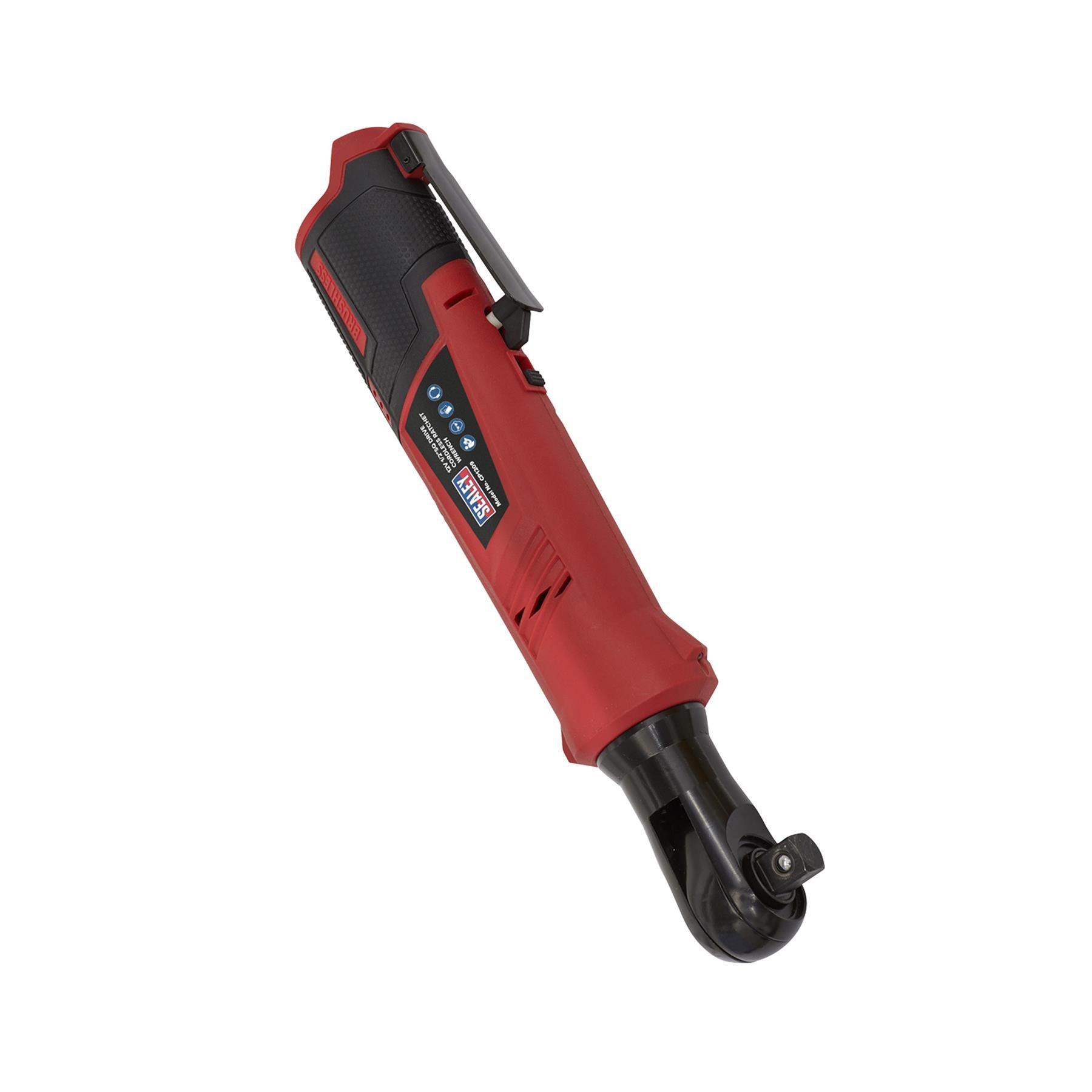 Sealey Cordless Ratchet Wrench 1/2"Sq Drive 12V Li-ion - Body Only
