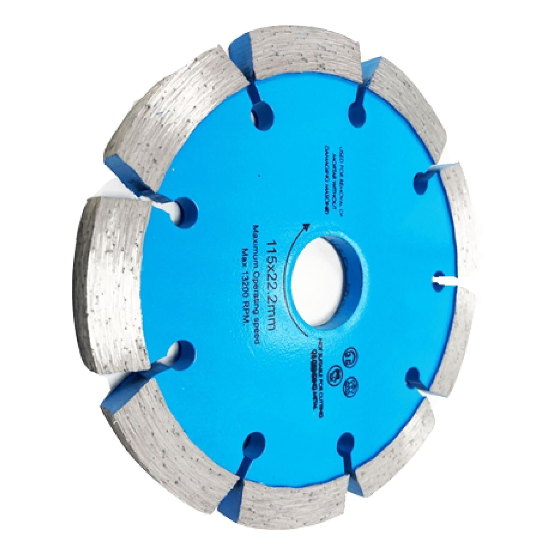 Diamond Rake Disc 115x8mm. 8mm Mortar Removal Tool Mortar Raking Disc Blade