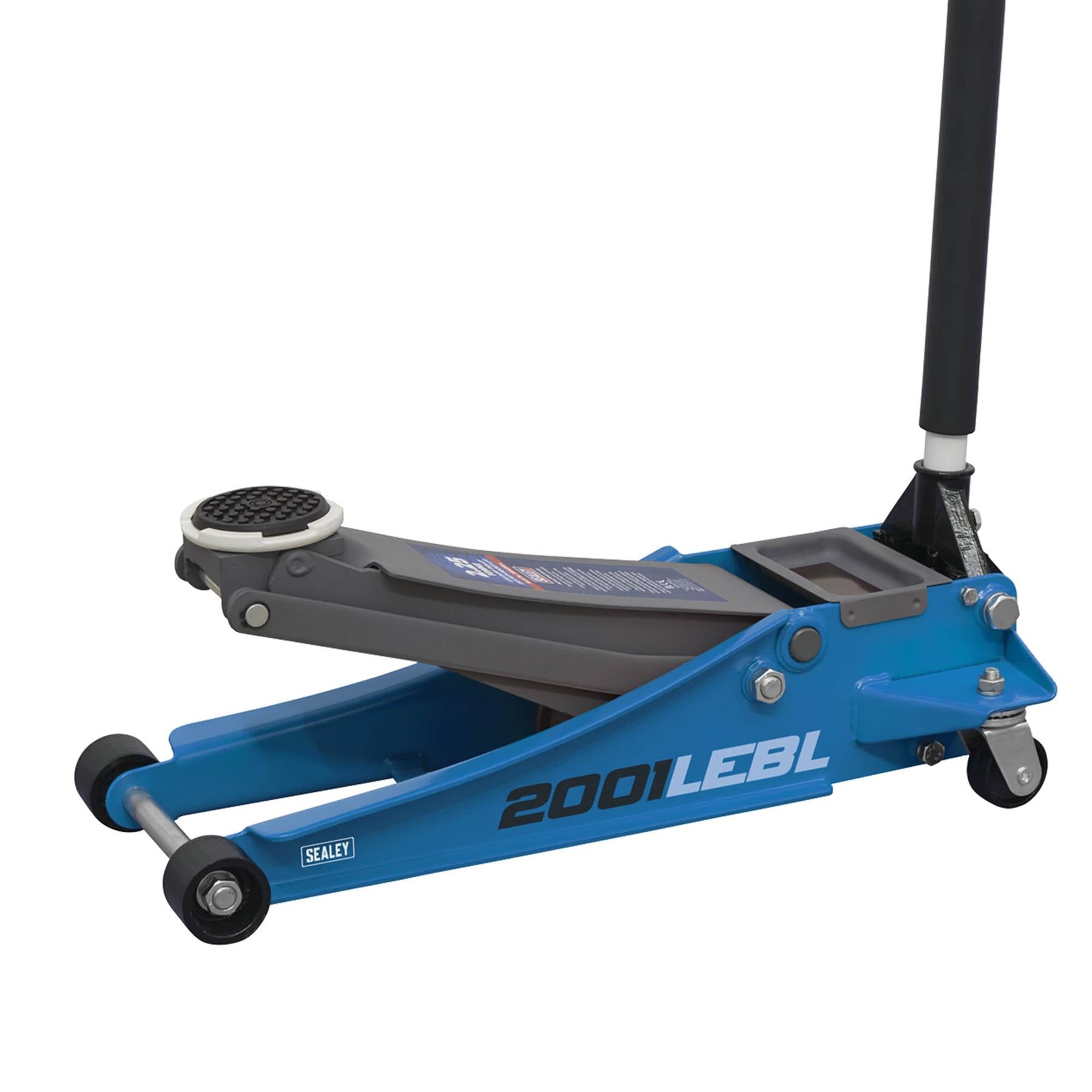 Sealey Trolley Jack 2.25tonne Low Entry Rocket Lift Blue