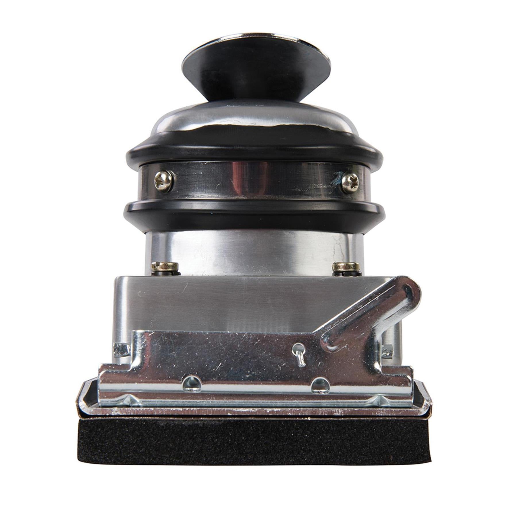 Air Orbital Jitterbug Sander Automatic Trigger-Release And Vibration Isolators