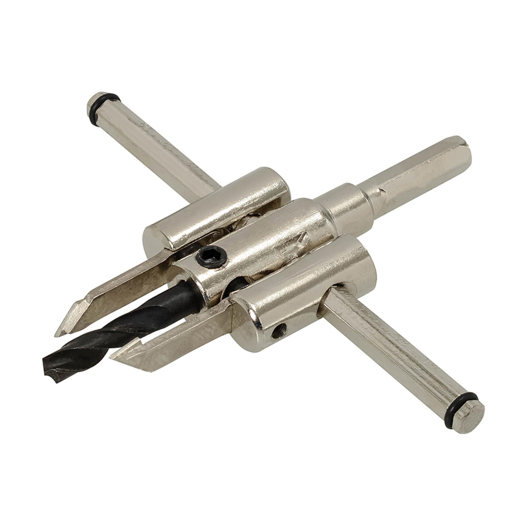 Adjustable Hole Cutter 30 - 120mm Cuts Holes Quickly And Easily Brand New