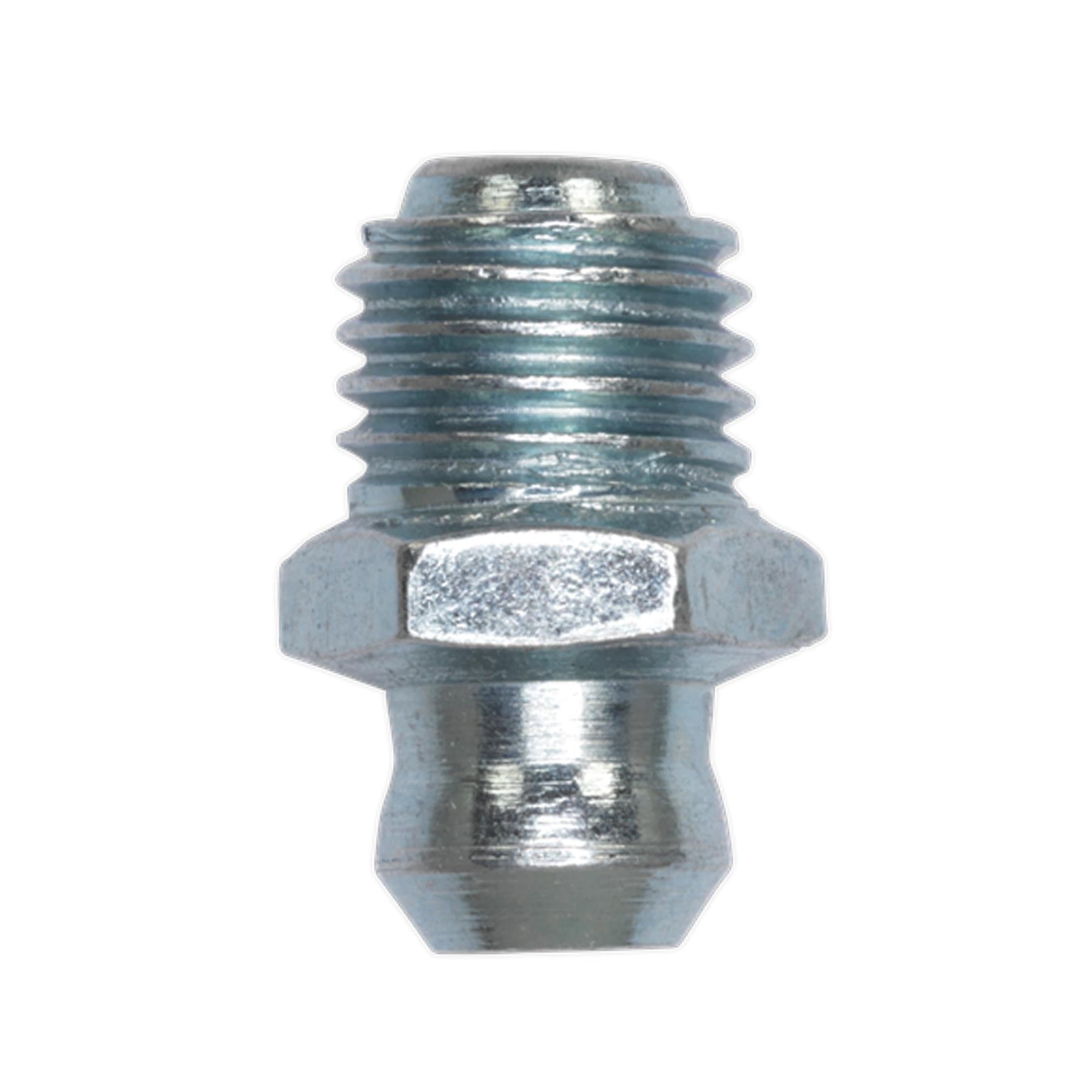 Sealey Grease Nipple Straight 8 x 1.25mm Pack of 25
