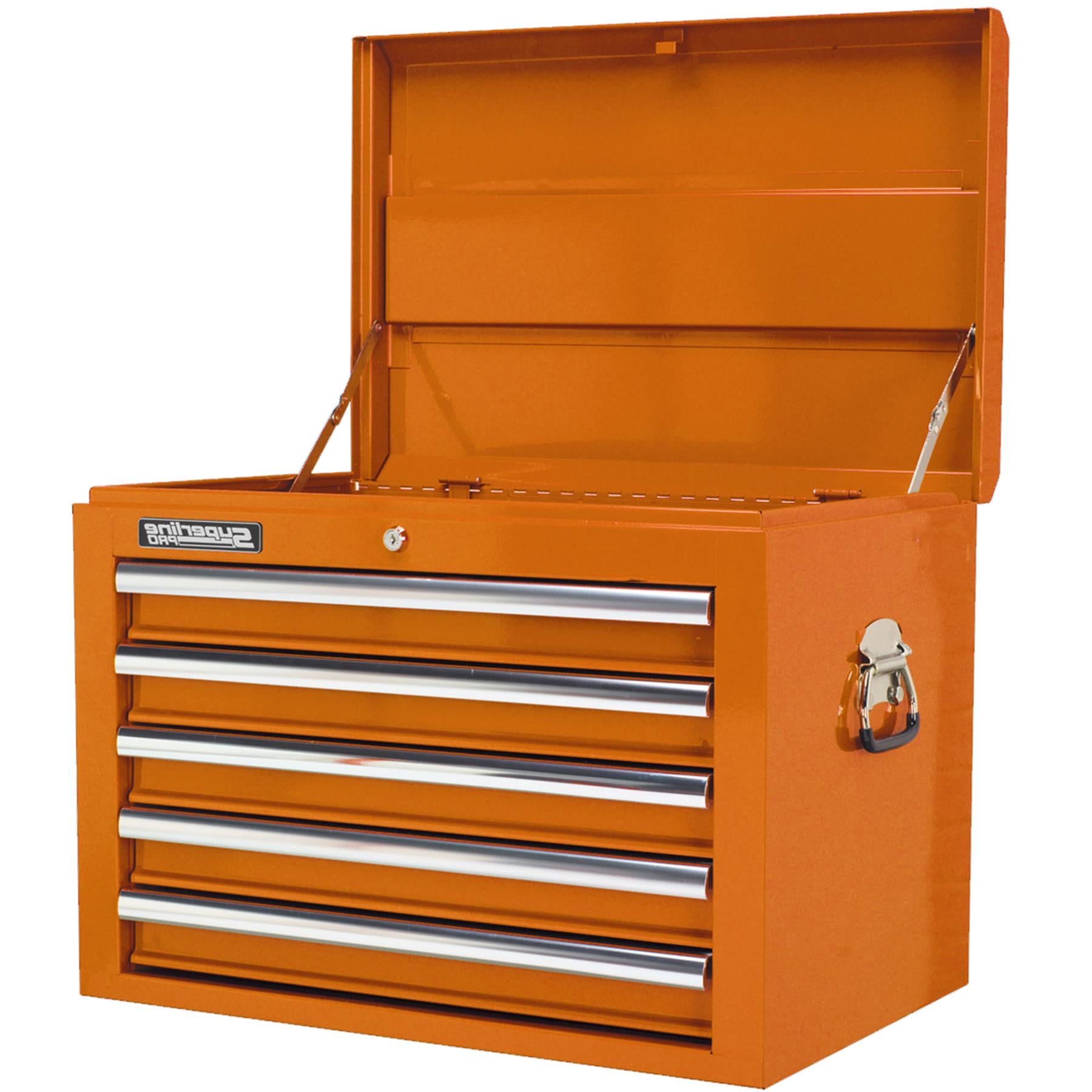 Sealey Topchest 5 Drawer with Ball Bearing Slides - Orange