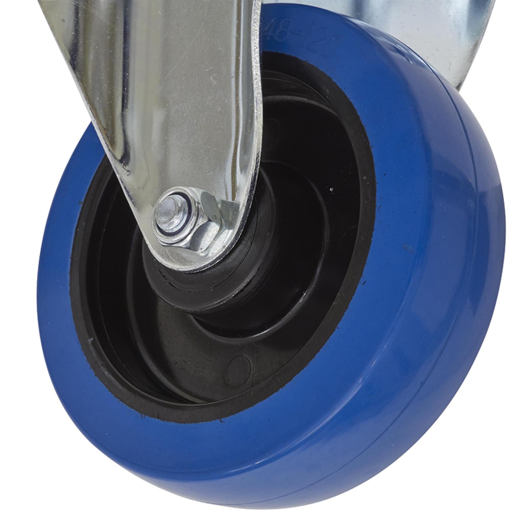 Sealey Castor Wheel Fixed Plate 160mm