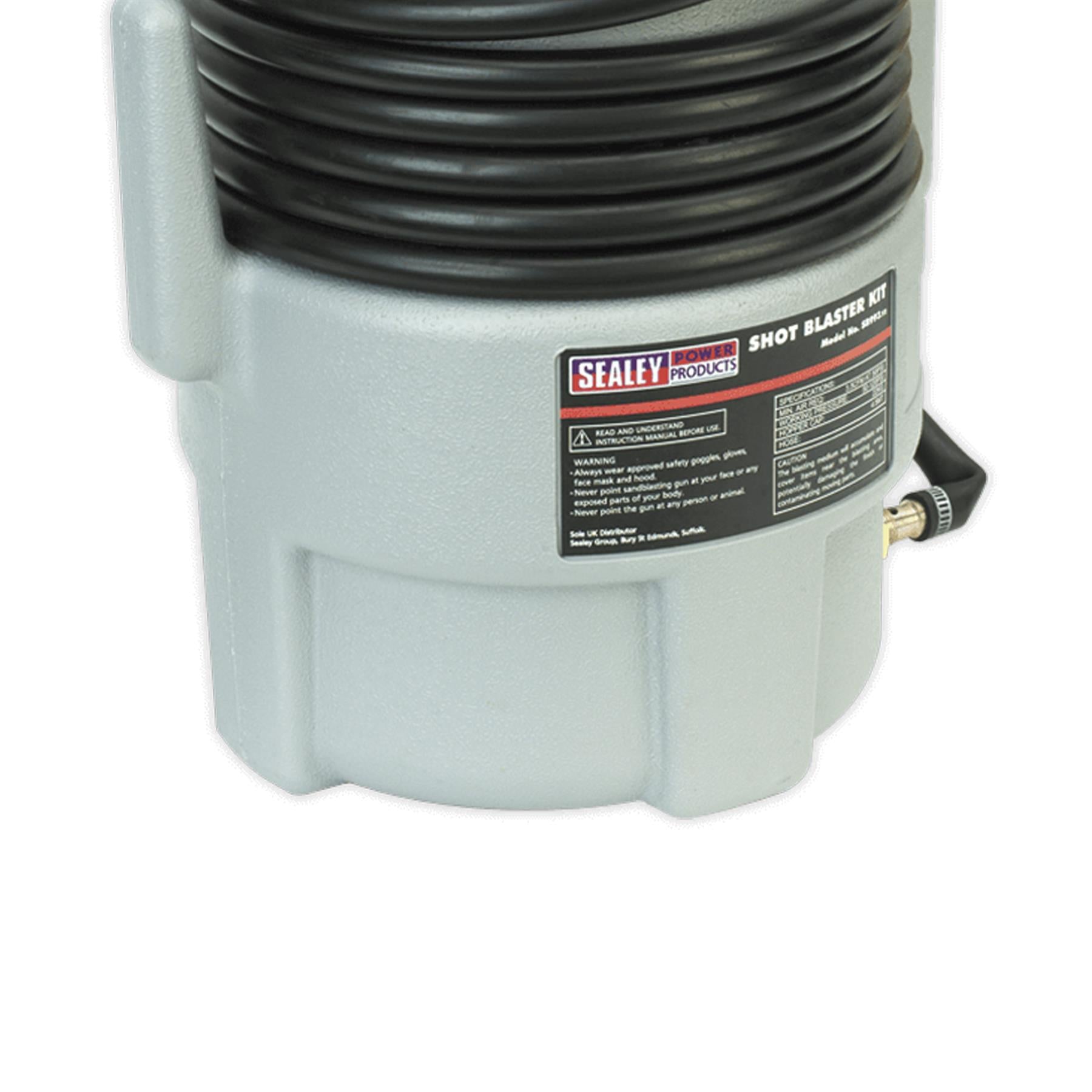 Sealey Shot Blasting Kit 22kg Capacity