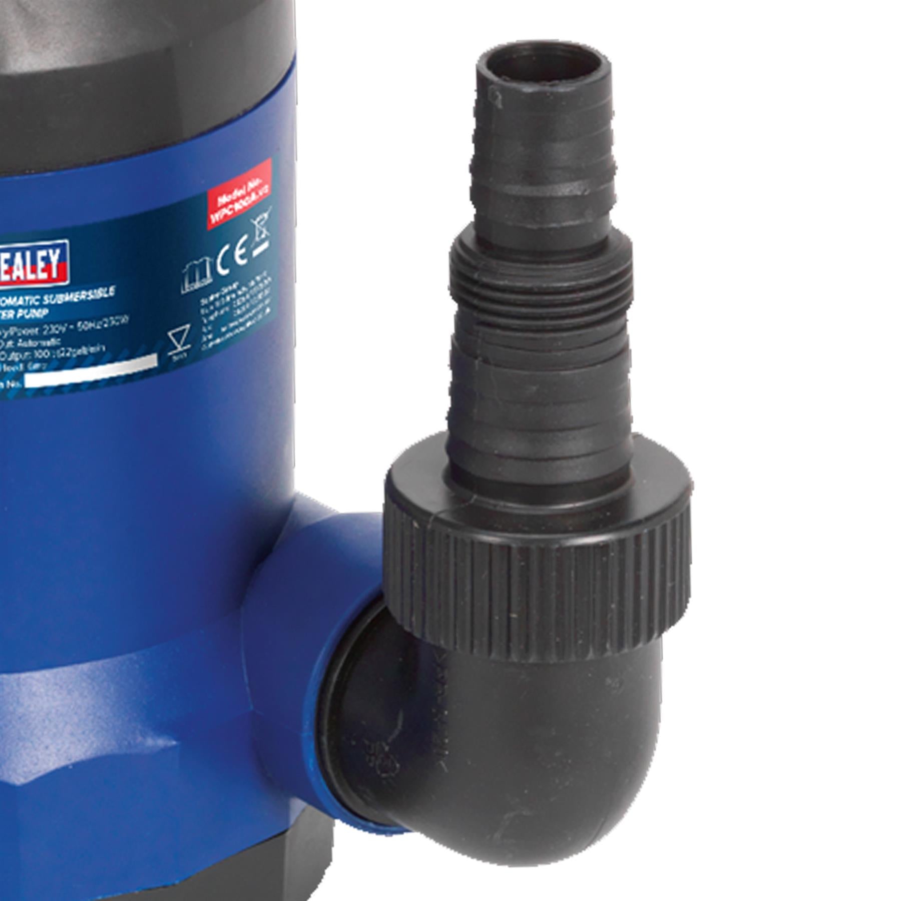 Submersible Water Pump Automatic 100L/min 230V Sealey