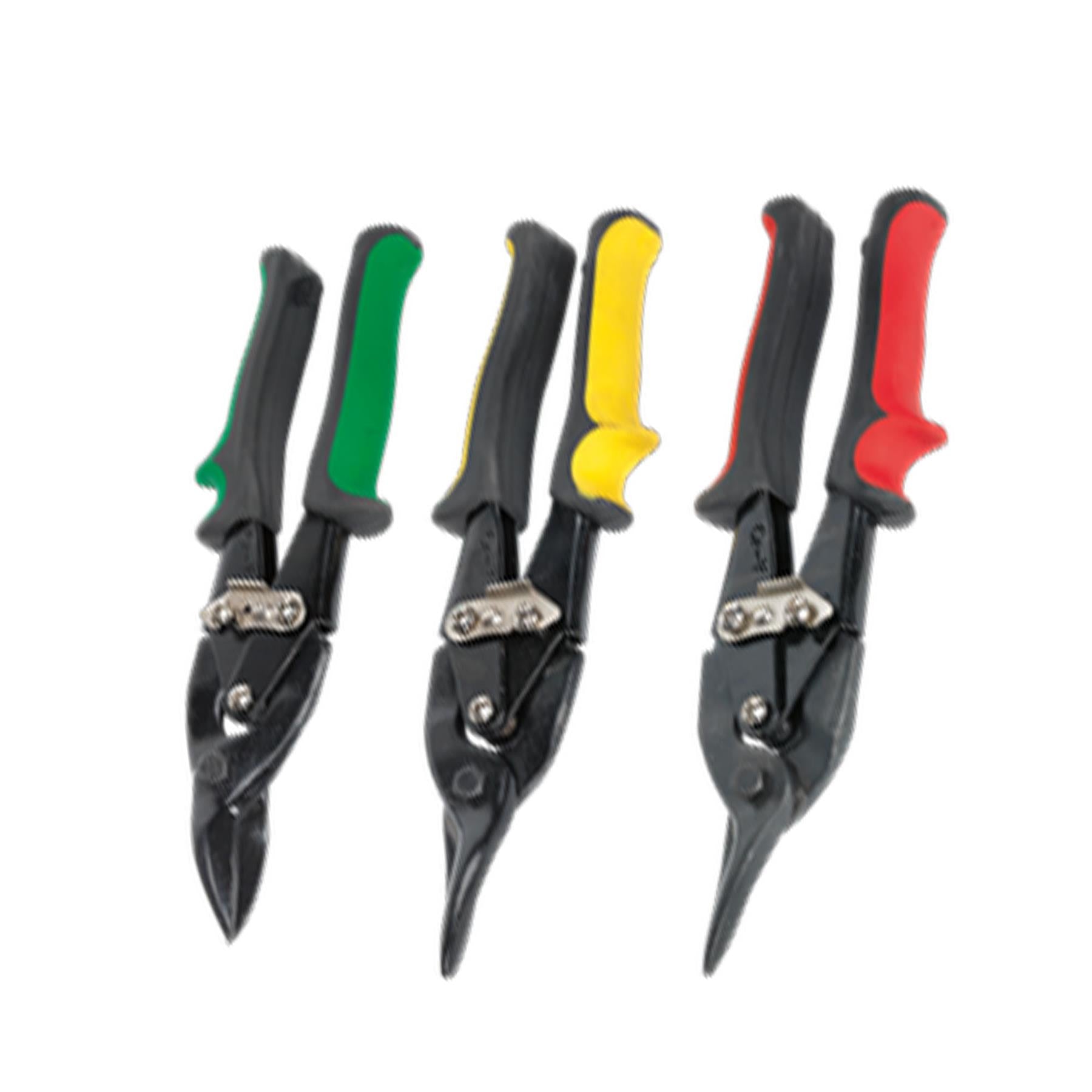 Sealey Aviation Tin Snips Set 3pc